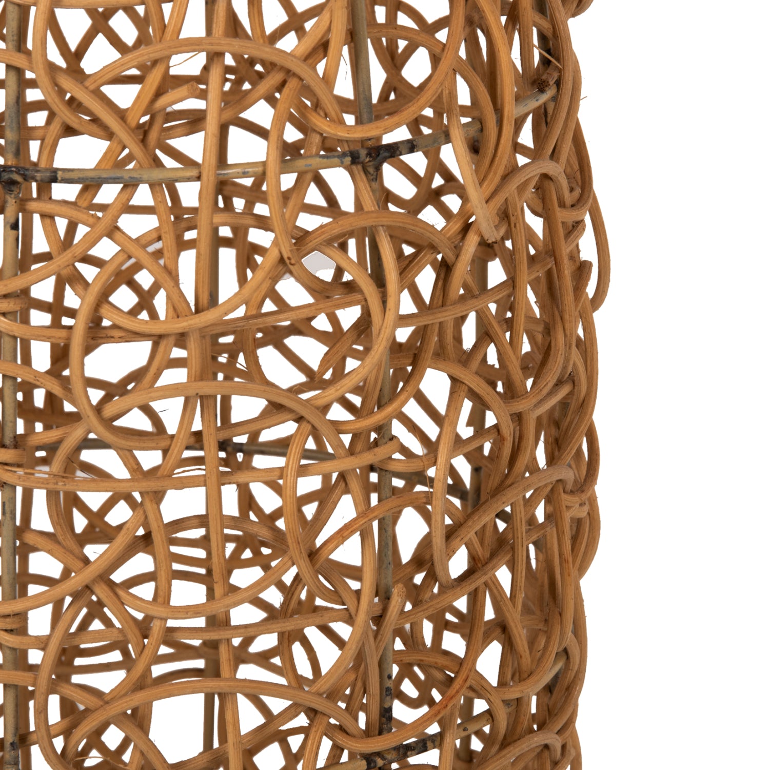 Подова лампа 7877 естетествен цвят Φ24x62см