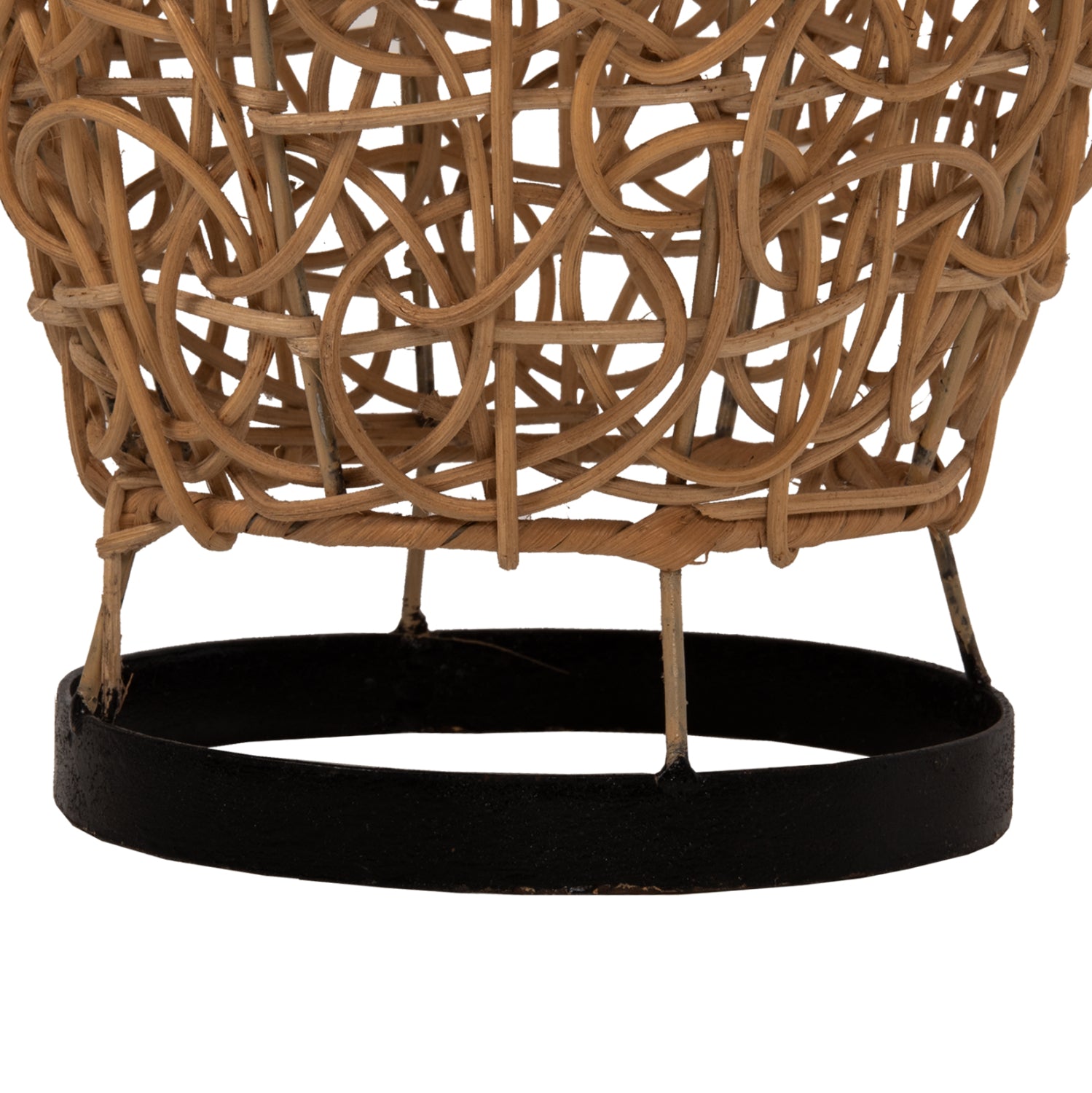 Подова лампа 7877 естетествен цвят Φ24x62см