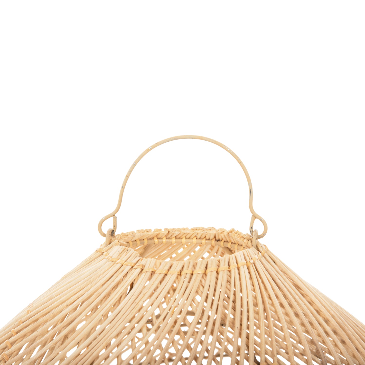 Таванна лампа 7878 естествен цвят Φ58.5x31см