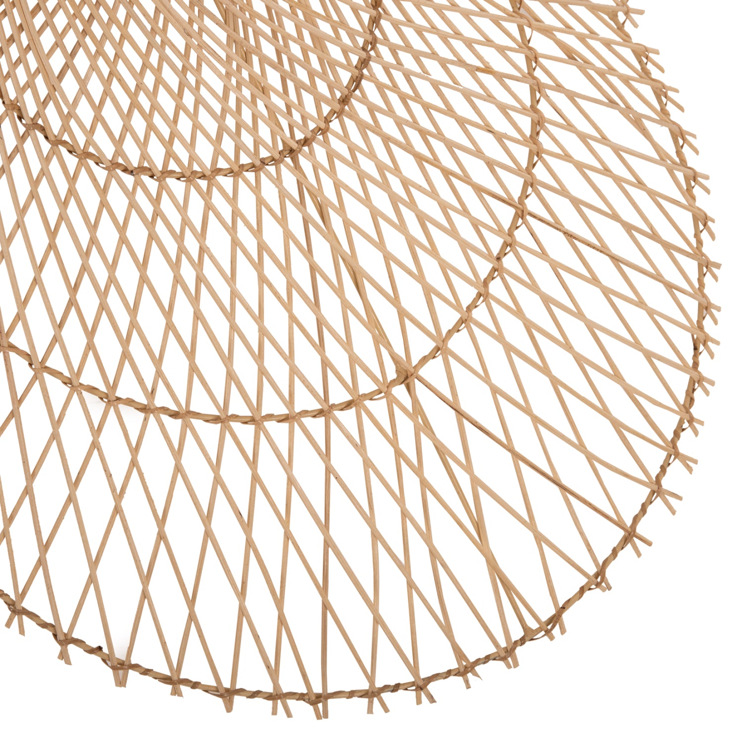 Таванна лампа 7879 естествен цвят Φ80x126см