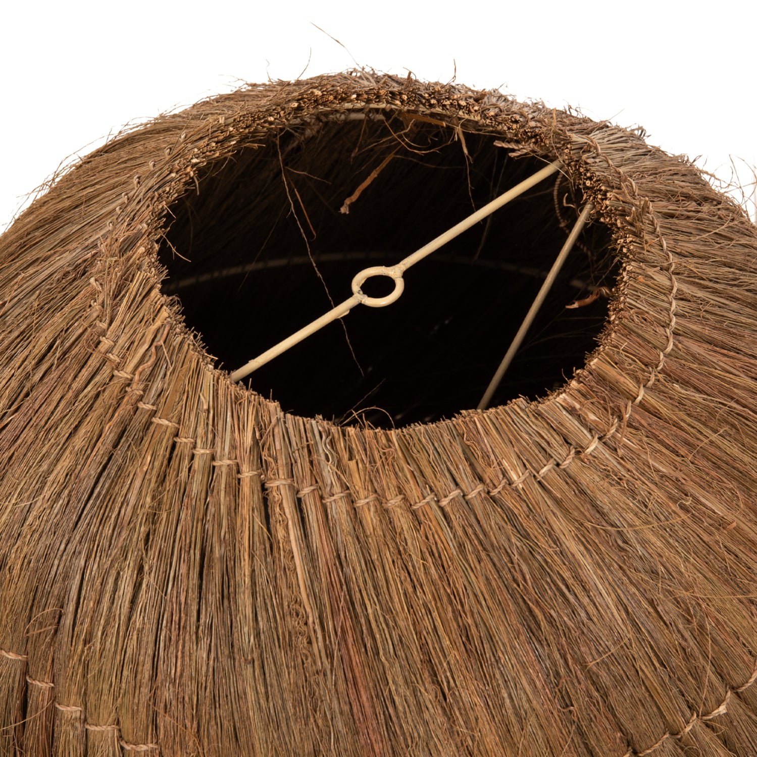 Таванна лампа RAYUNG кафяв цвят Φ46x40-141см