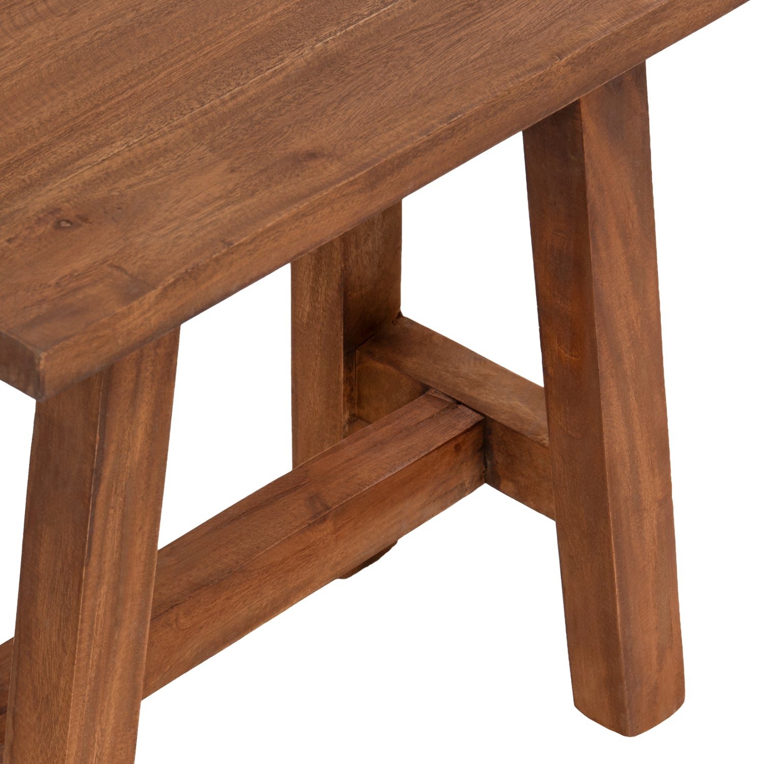 Станична маса Рони естествен цвят 49.5x24.5x45.5см