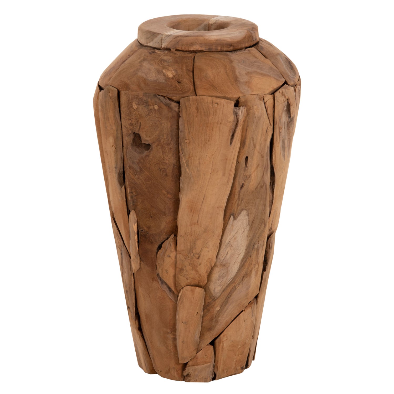 Тикова ваза ф30х60 см