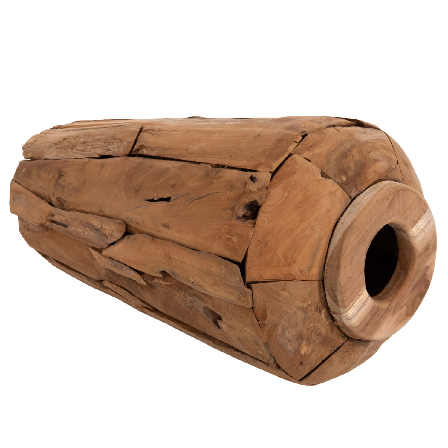 Тикова ваза ф30х60 см