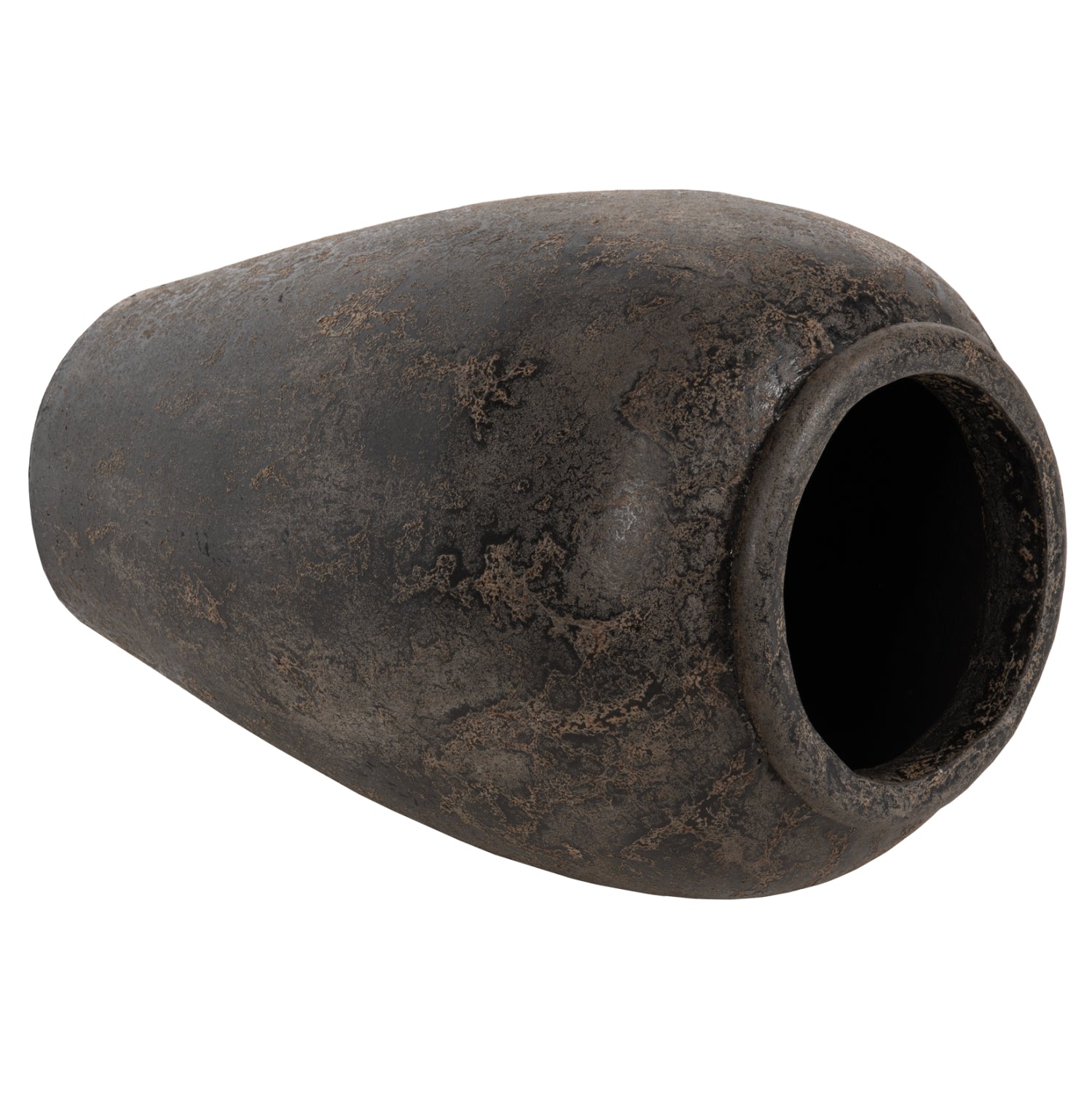 Ваза SPARTA ф34 -черен цвят Φ28x45