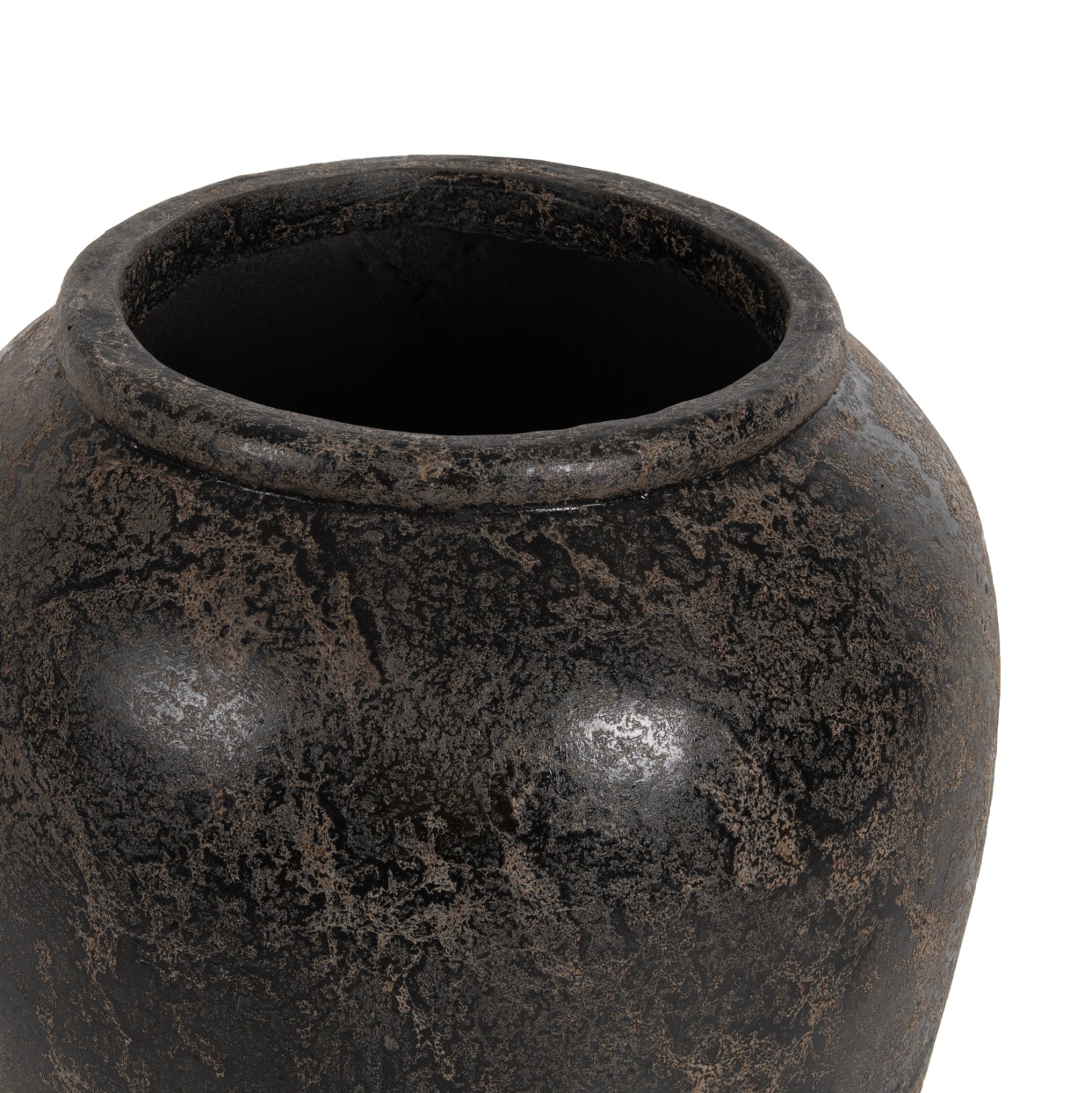 Ваза SPARTA ф66 -черен цвят  Φ66x85