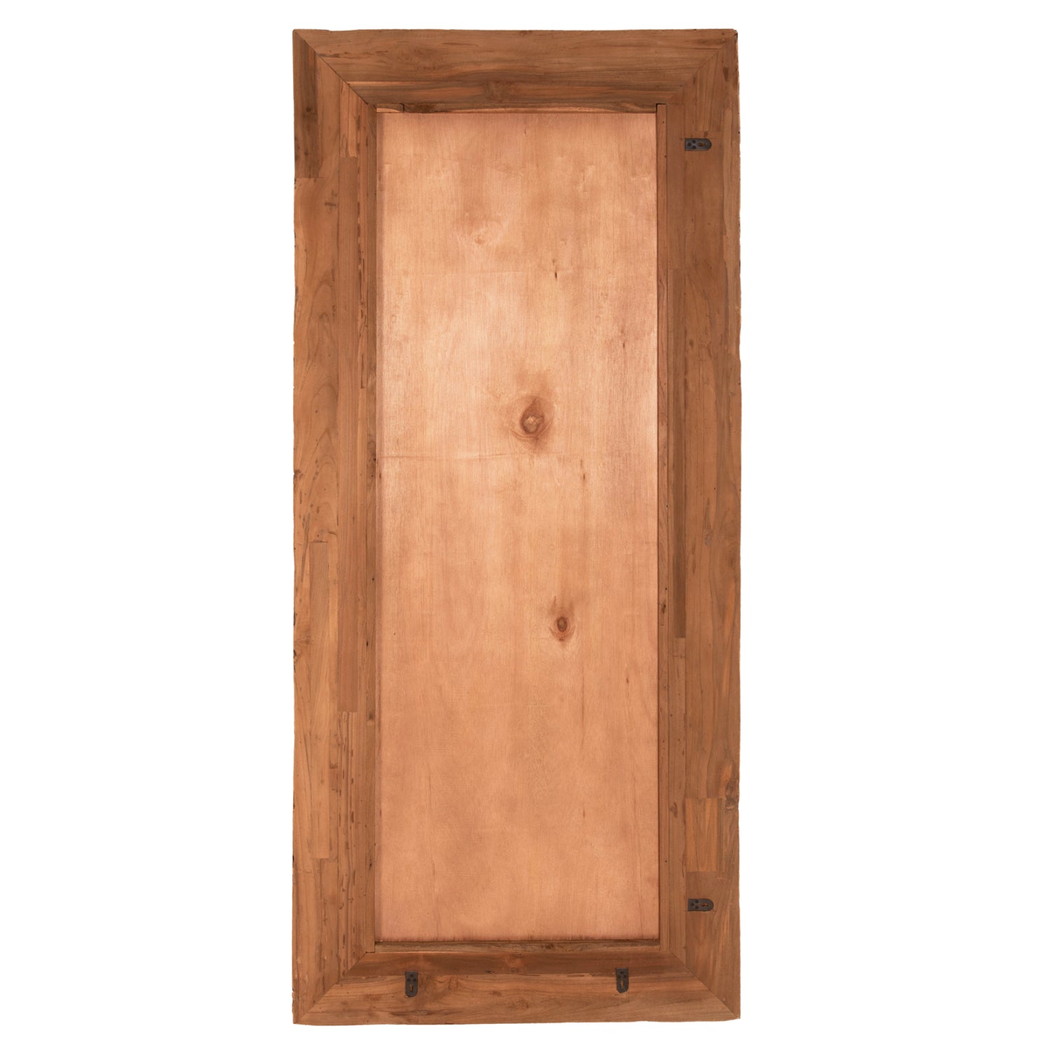 Стенно огледало yorkshire с рамка от рециклиран тик 80x4x180см.