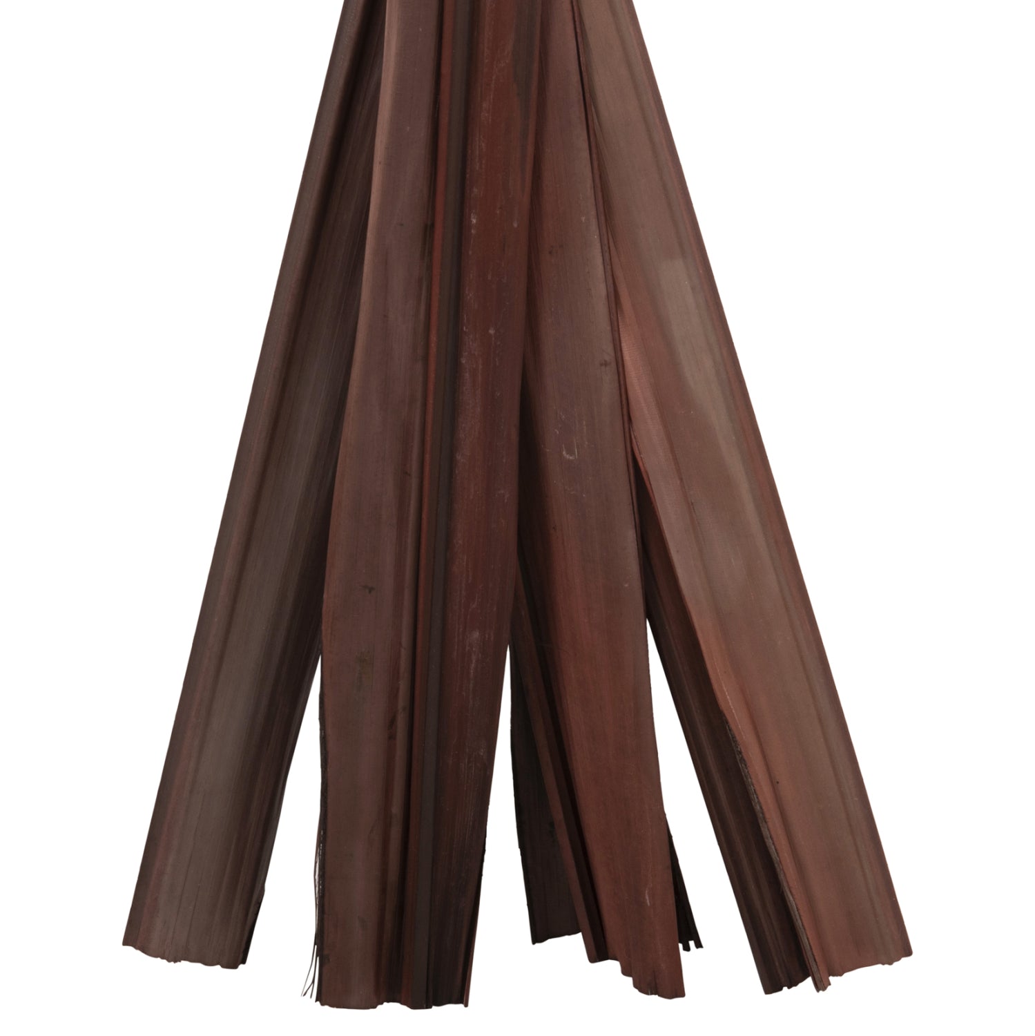 Декоративен букет от 10бр сушени влакна натурал 120см