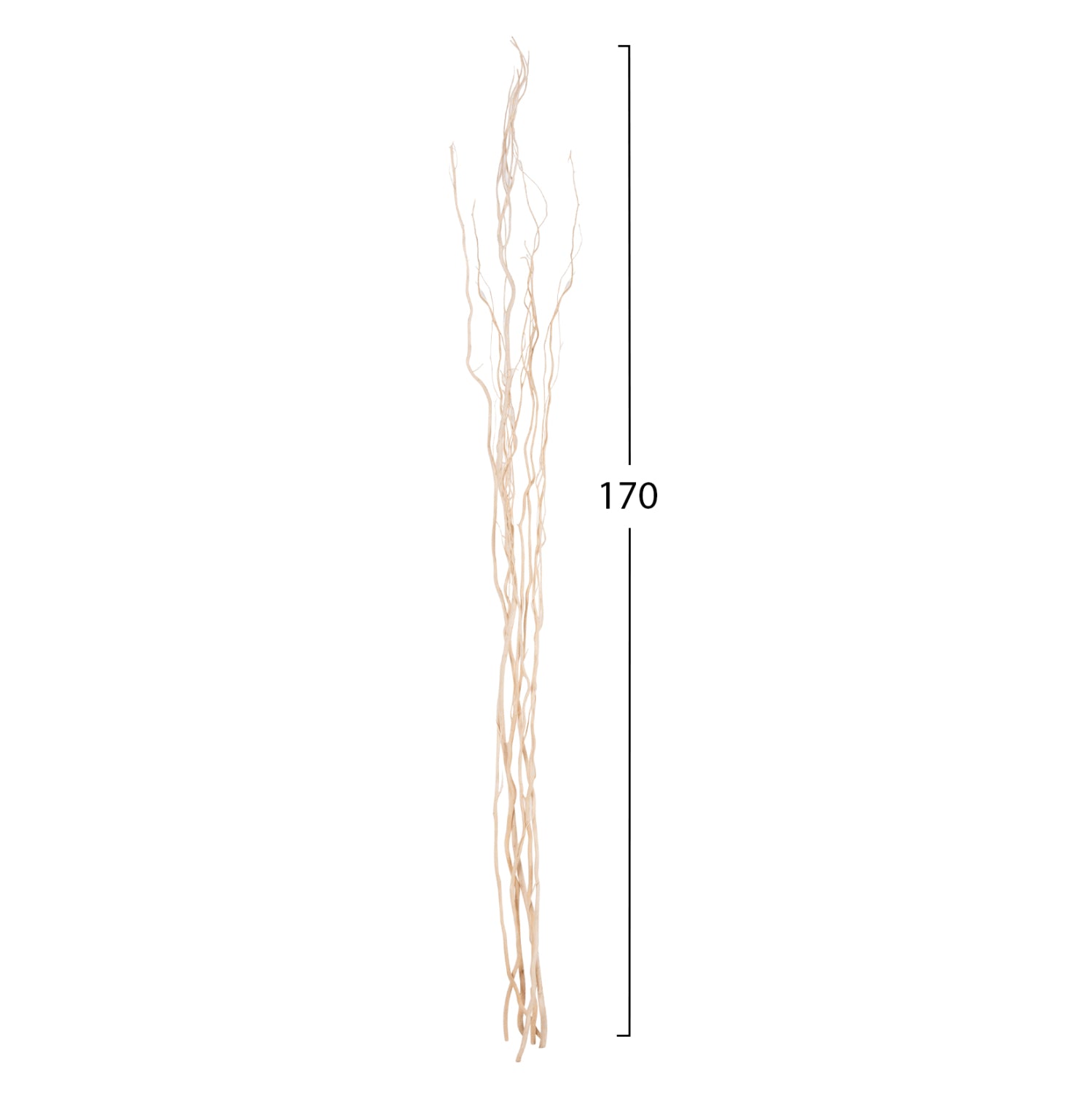 Декоративни сухи клони 5 броя натурал 170см