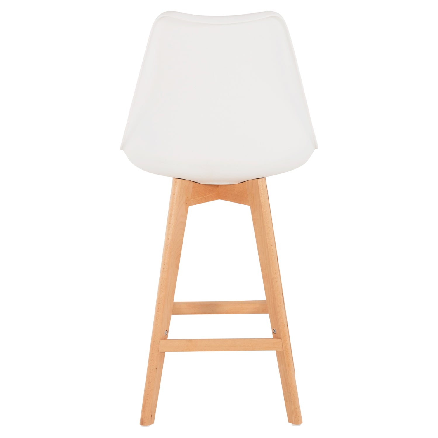 Бар стол Верона- бял цвят 47x58x100