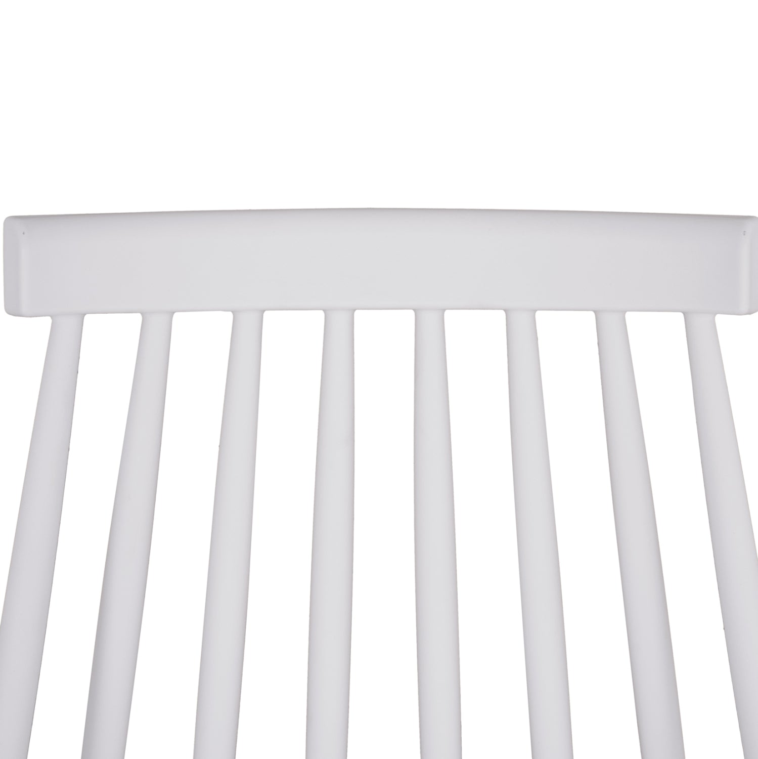 Стол Ванеса метални крака бял цвят полипропилен 42,5x44x81