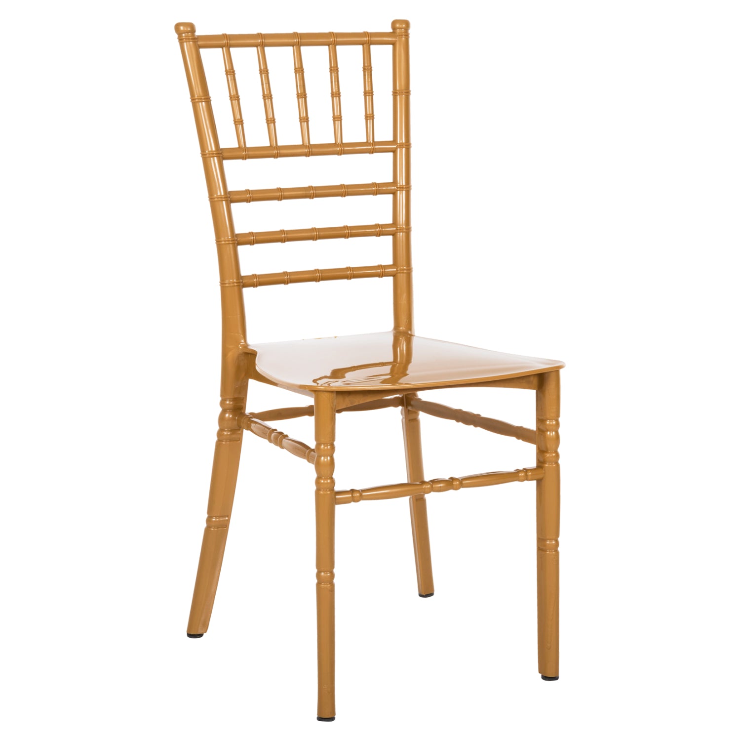 Кетъринг стол Тифани 2 златен цвят 41.2x49.7x89см