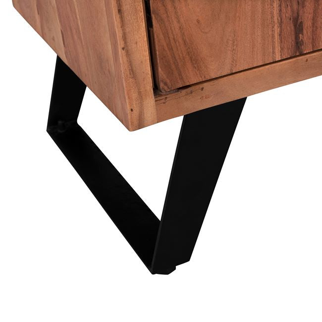 Бюфет FANSI масивна акациева дървесина 150x45x86-cm