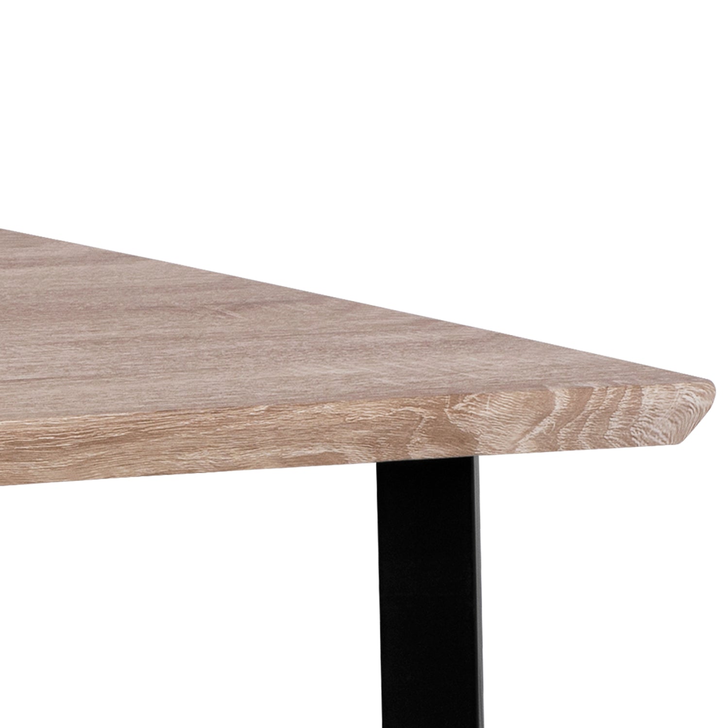 Трапезна маса PALANI сонама-черен цвят 110x70x75,5см