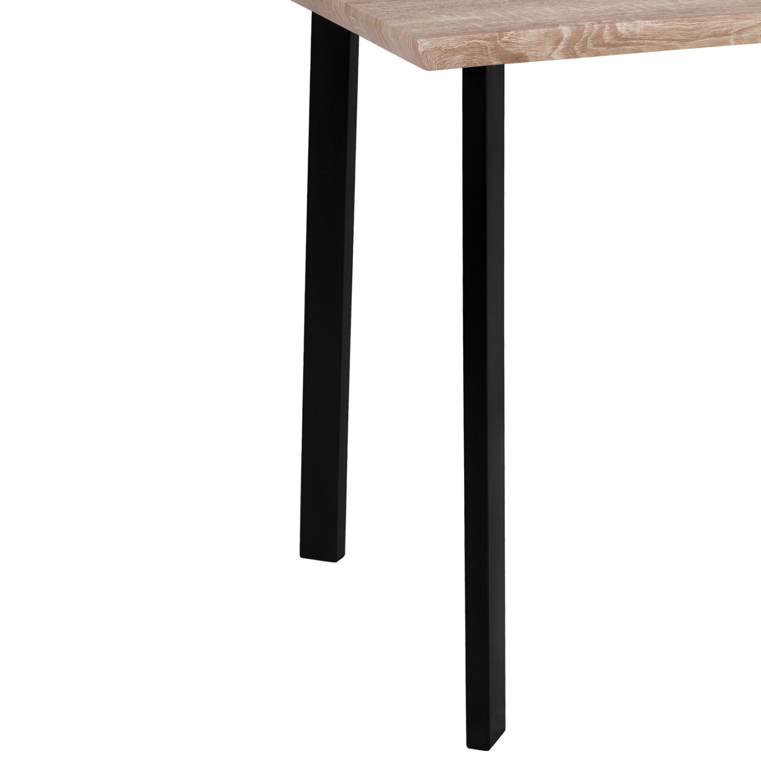 Трапезна маса PALANI сонама-черен цвят 110x70x75,5см