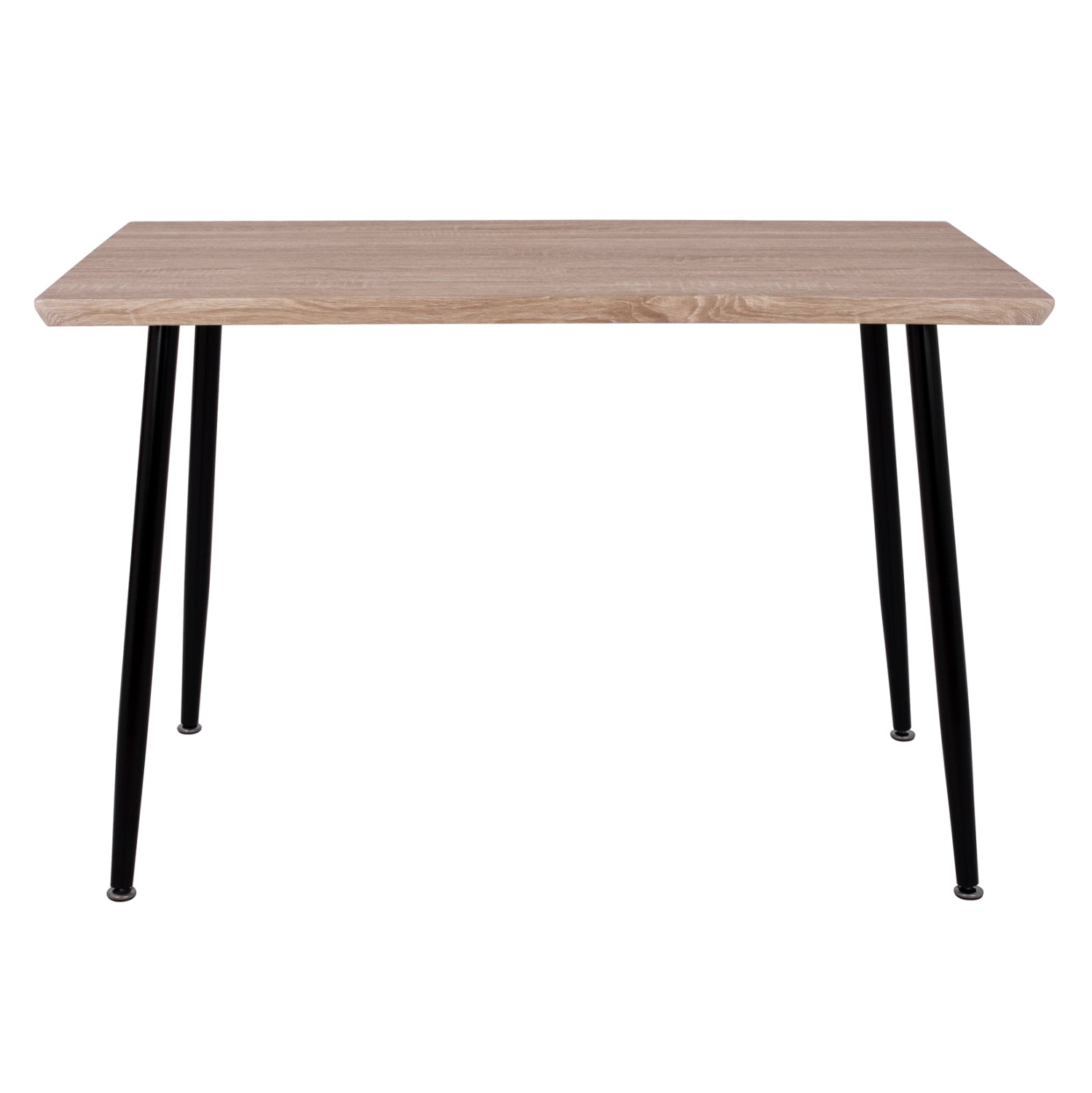 Трапезна маса PALOMA цвят сонома-черен 120X70Χ76,5см