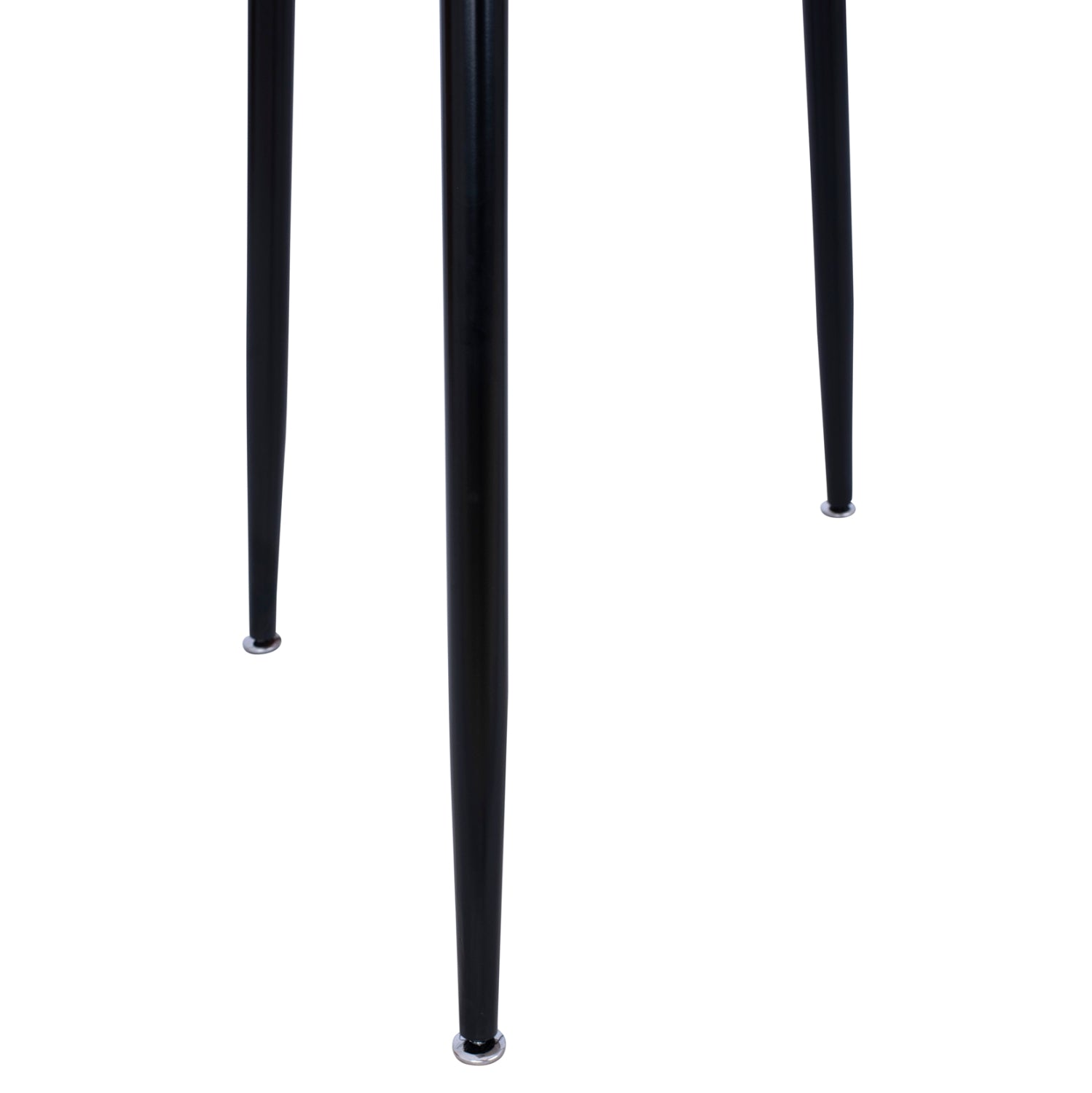 Маса трапезна PALOMA сонама-черен цвят 70Χ70X76.5