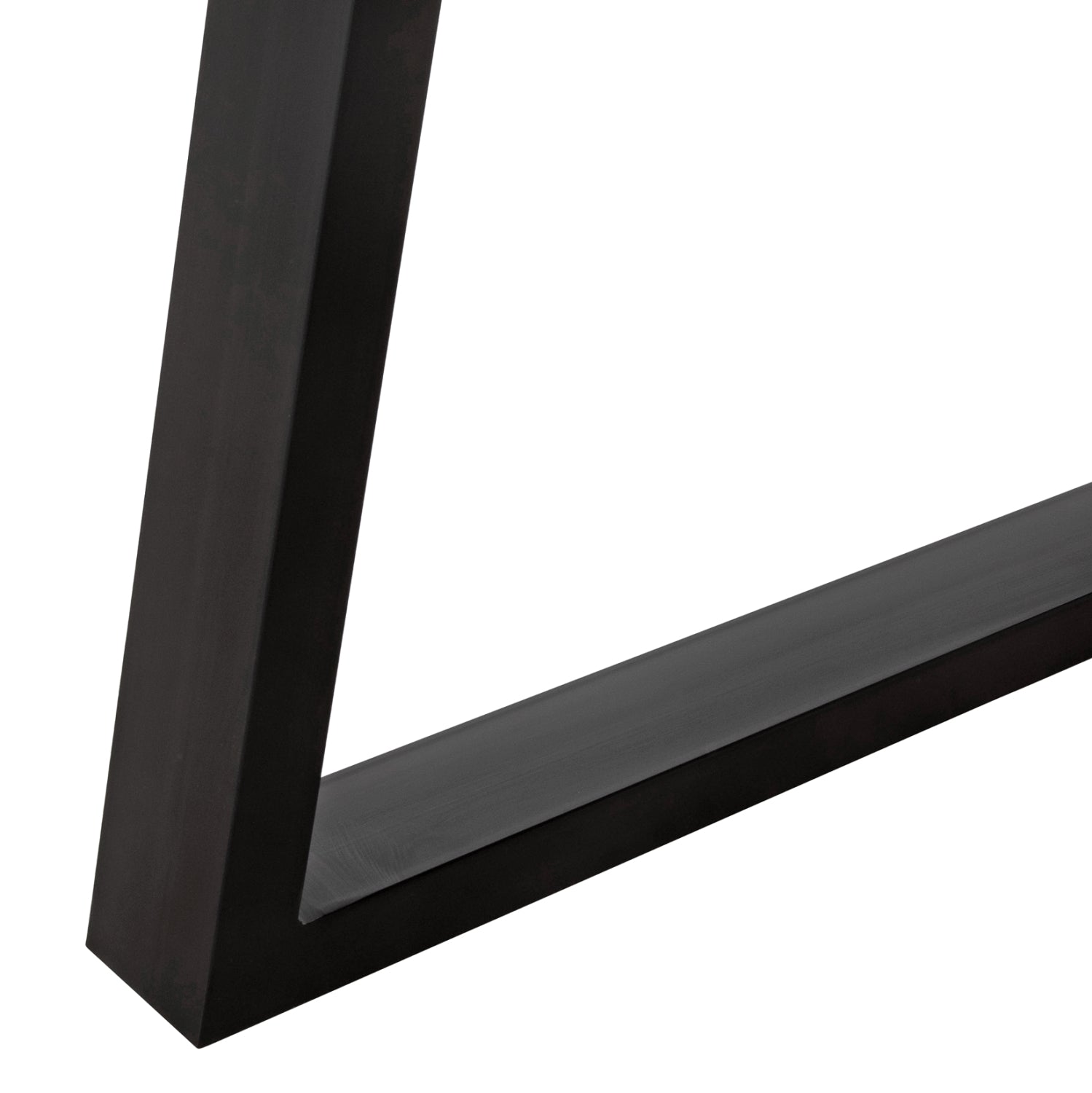 Трапезна маса Монтана естествен-черен цвят 200x93x74см