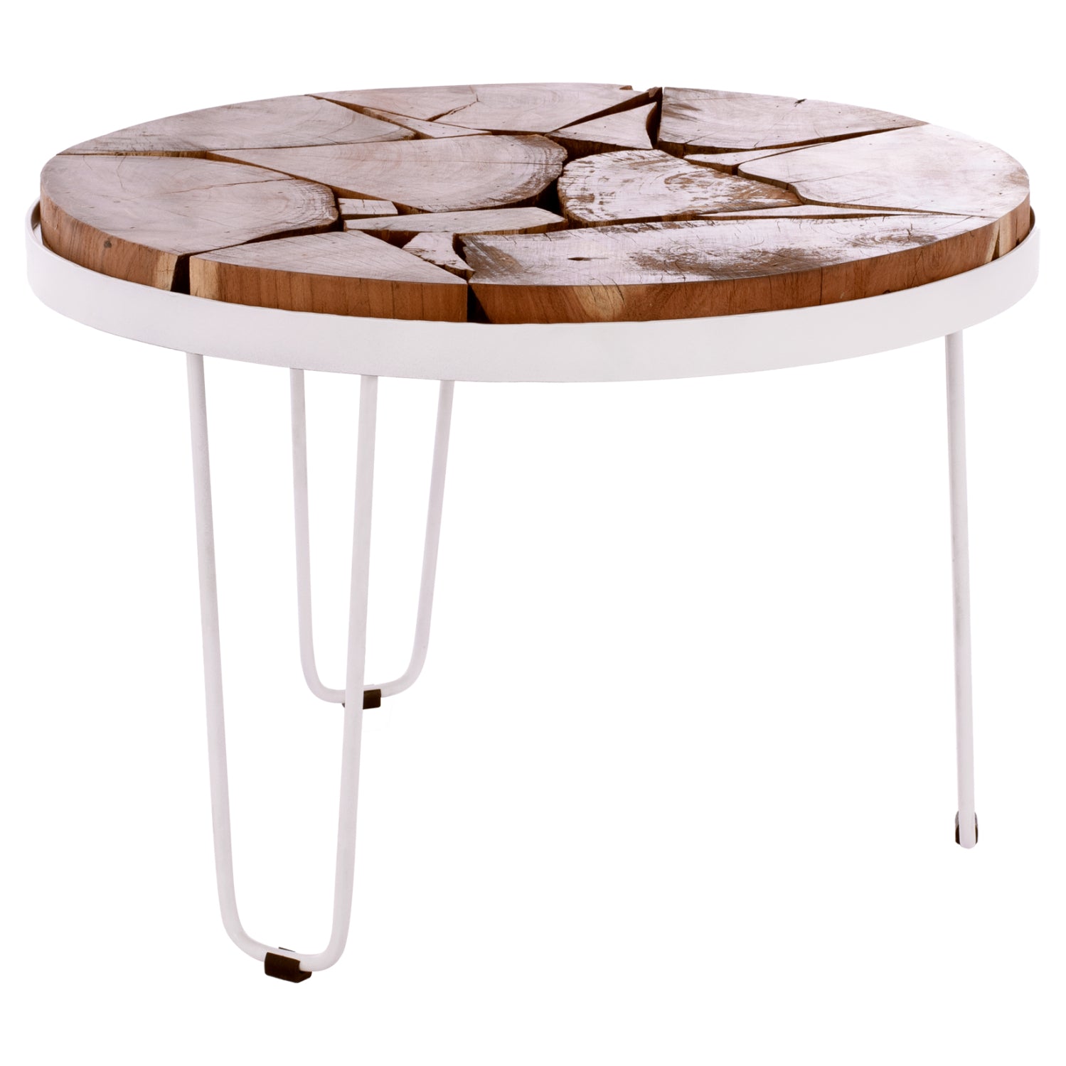 Холна маса TIMOTHY натурал Φ73x45