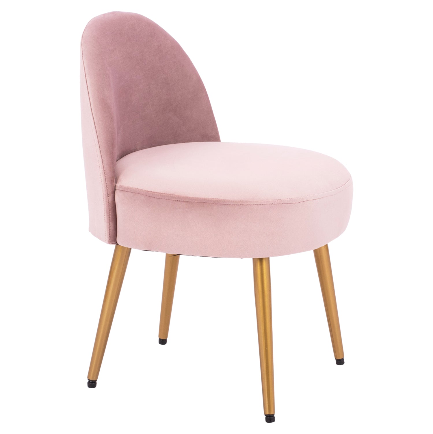 Стол-табуретка Ясмин голд розов цвят 47x43x65