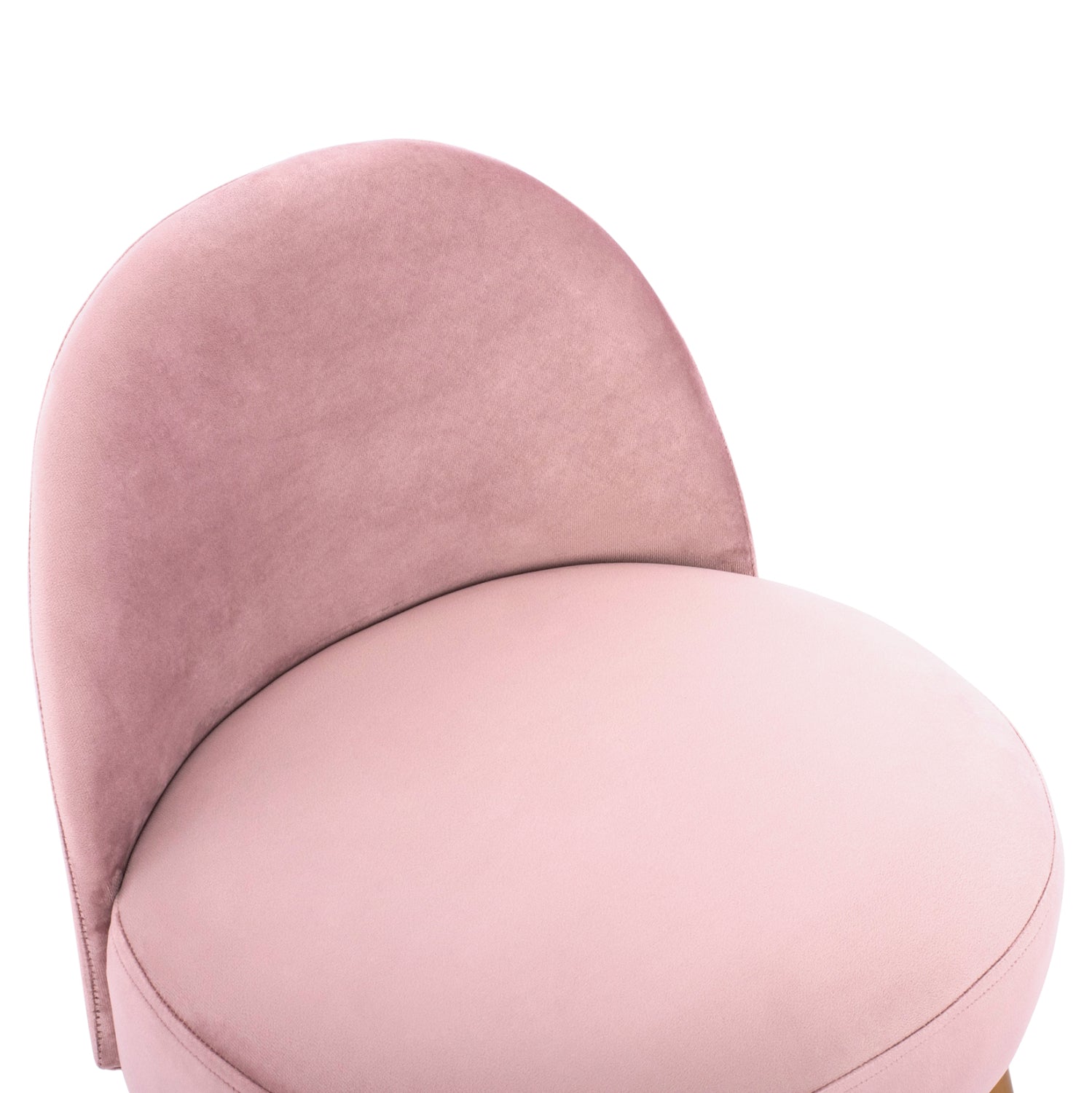 Стол-табуретка Ясмин голд розов цвят 47x43x65