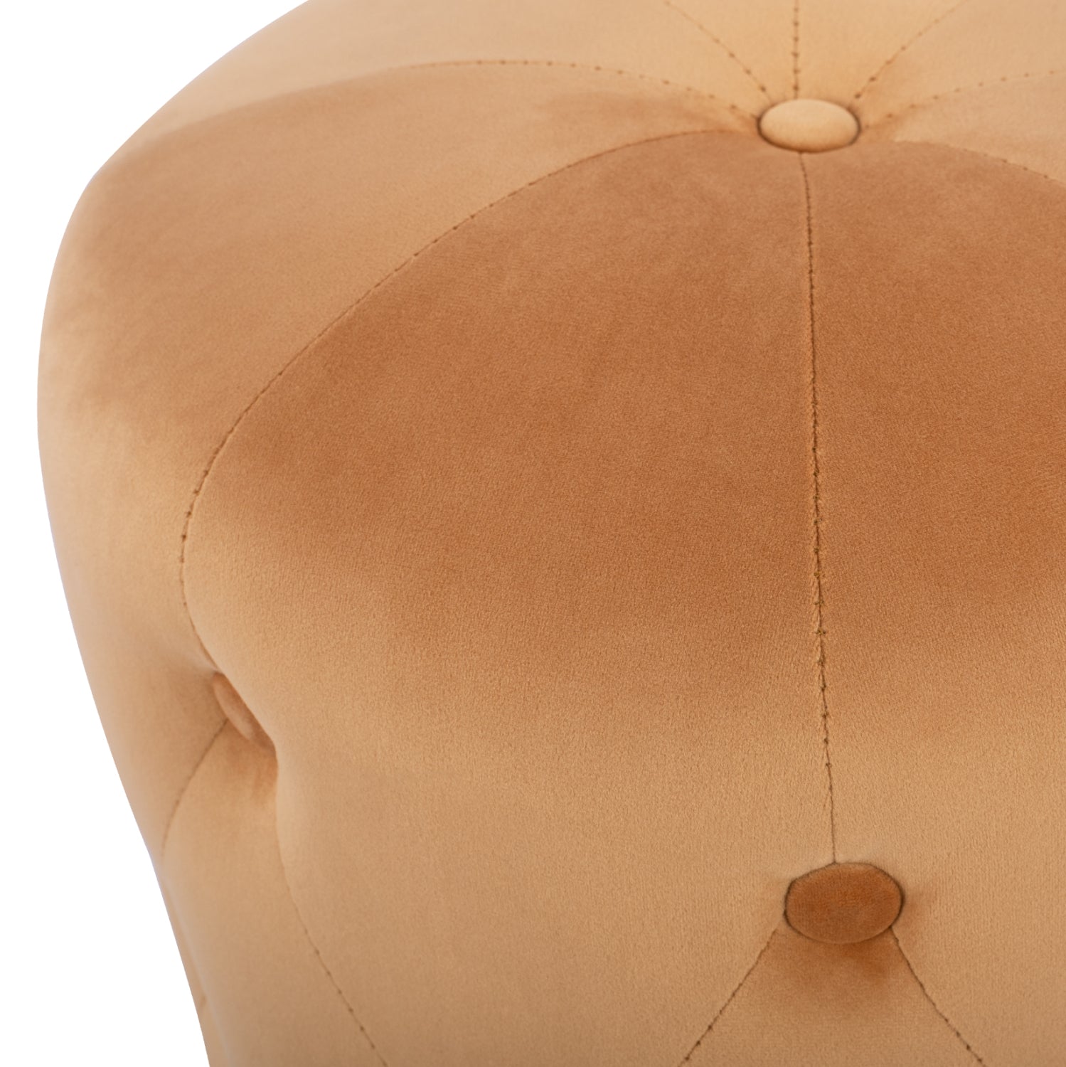 Табуретка TORRIE златен цвят Φ36x45