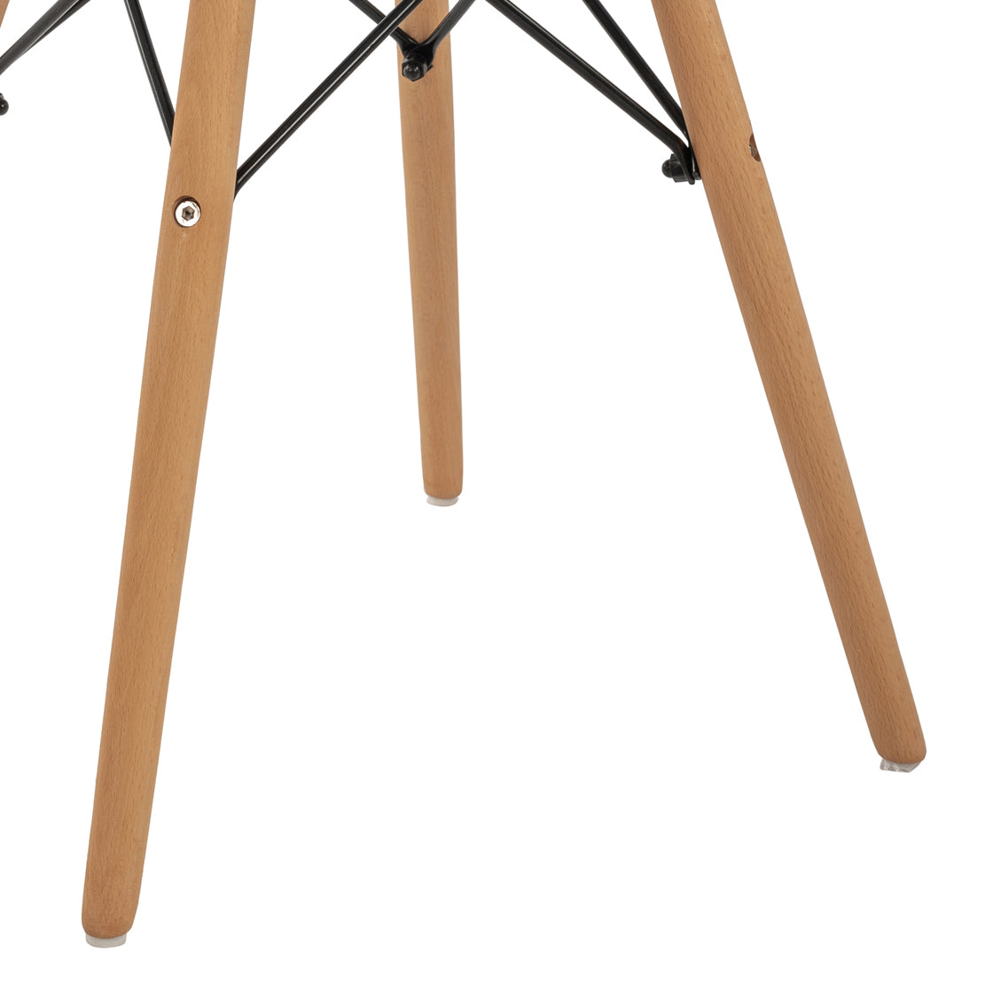 Детска маса Мишел кръгла бял цвят Φ60X51см