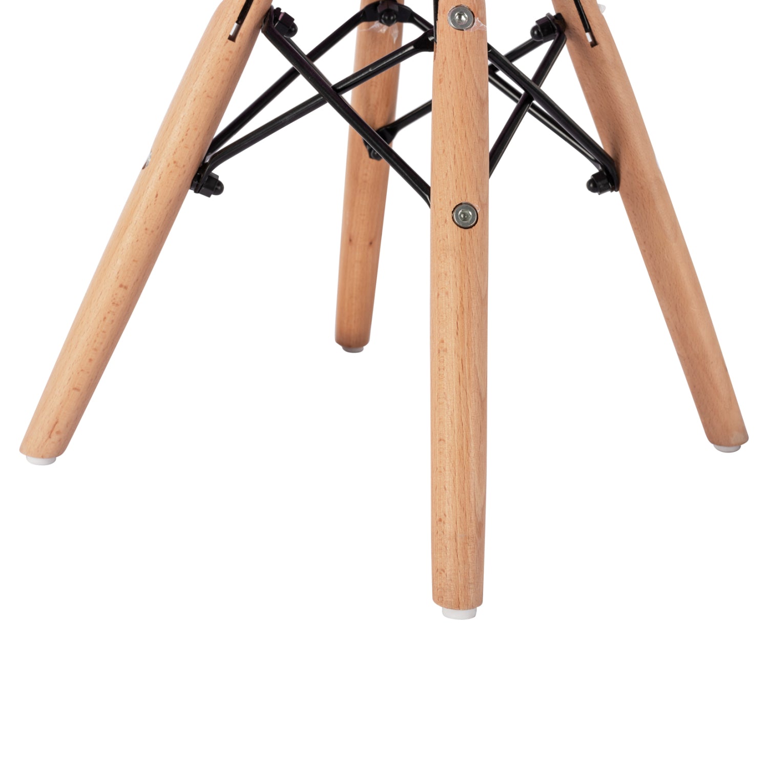 Детски стол Иви - розов цвят