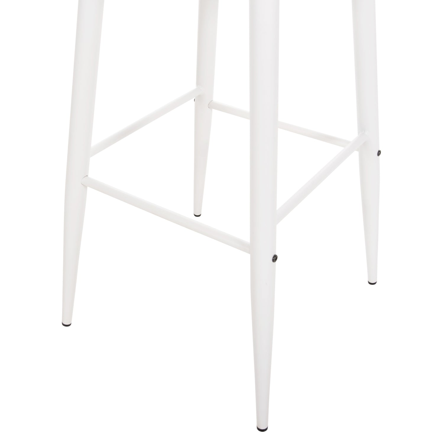 Бар стол Ванеса -бял цвят