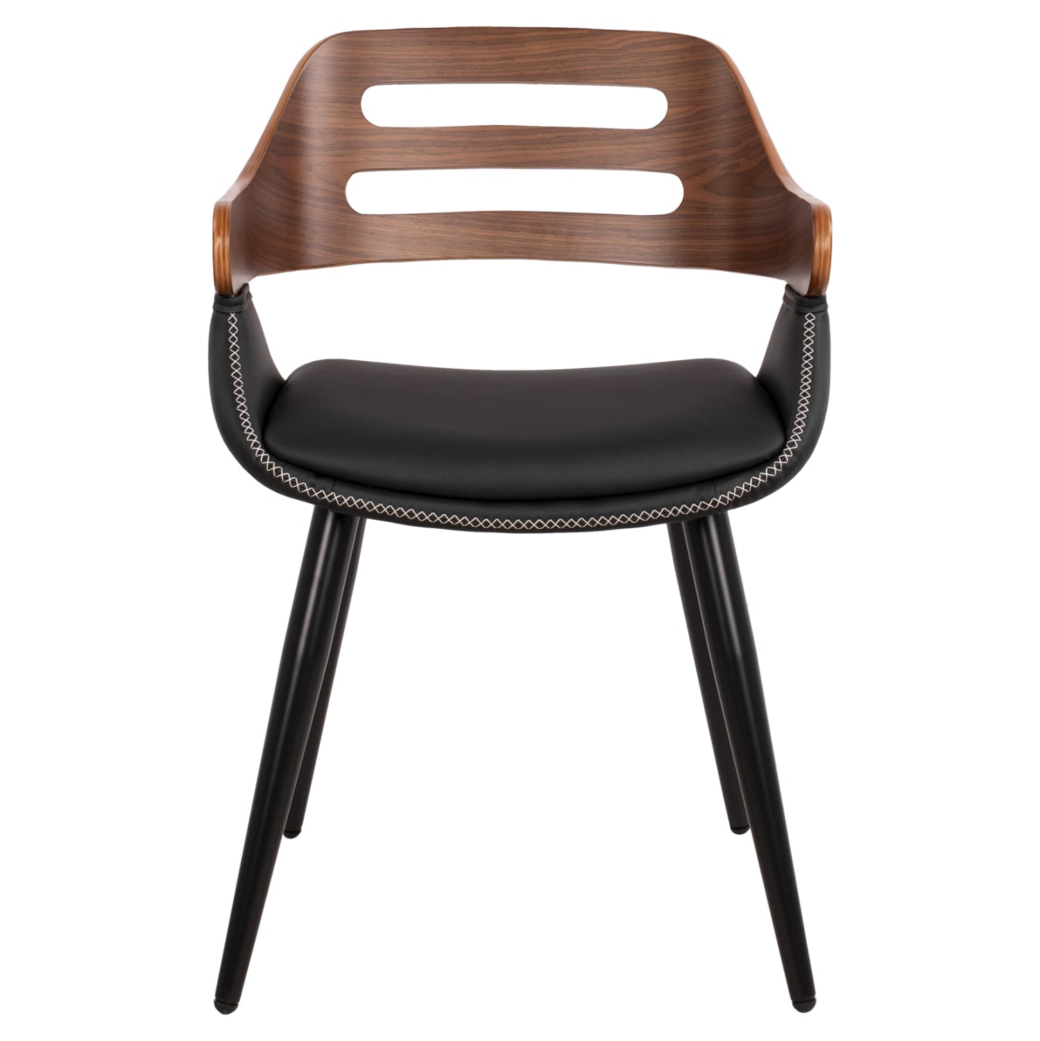 Посетителски стол SUPERIOR PRO черен 50Χ53Χ76