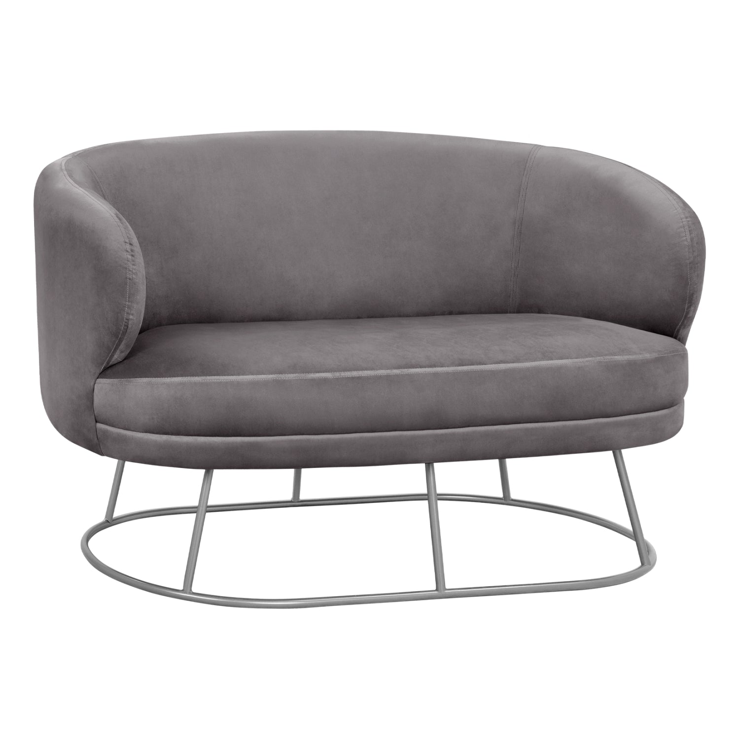 Канапе ариен силвърсиво кадифе