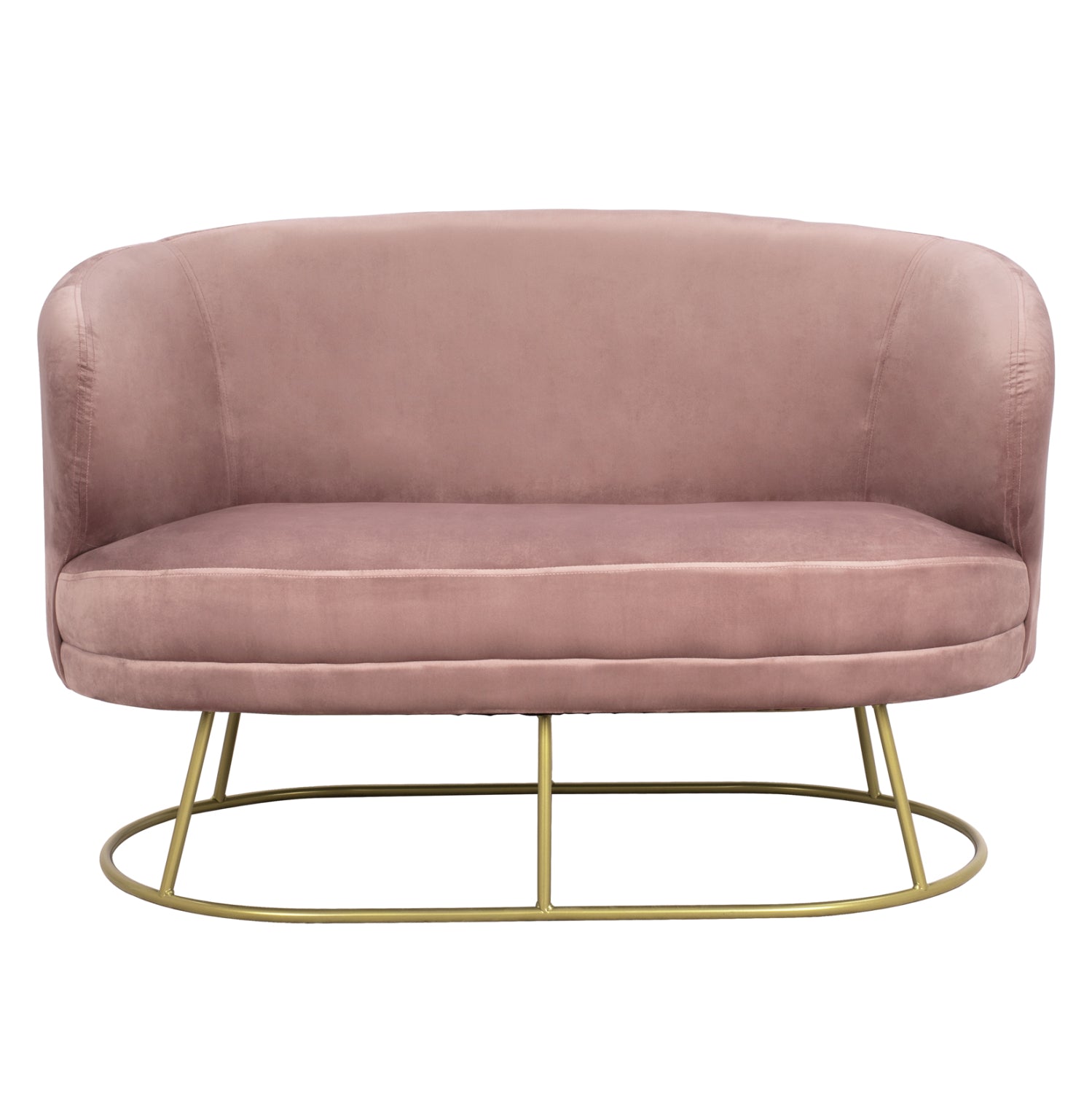 Канапе ариен голдрозово кадифе