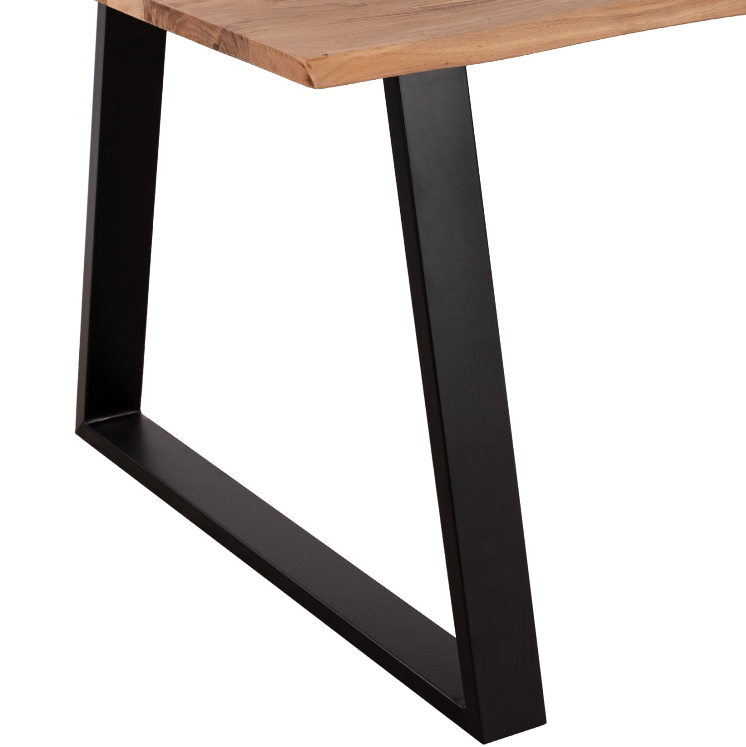 Трапезна маса Софи акациево масивно дърво 160x90x76см