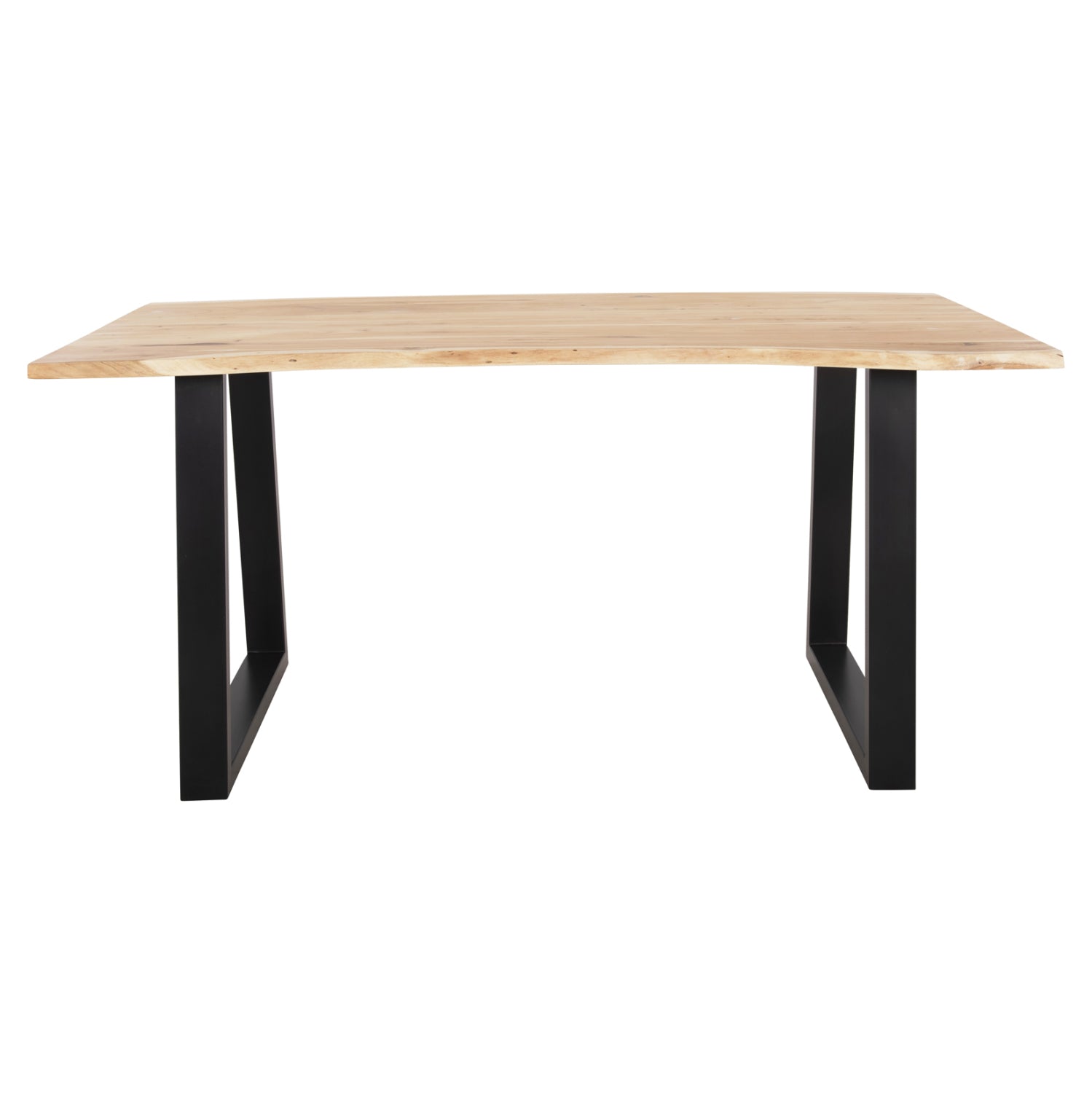 Трапезна маса Sofia slim от масивна акацииева дървесина 160x92x78см