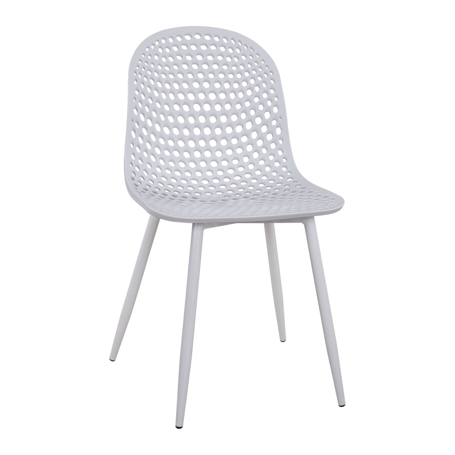 Стол MILANA бял цвят полипропилен 45X51X84