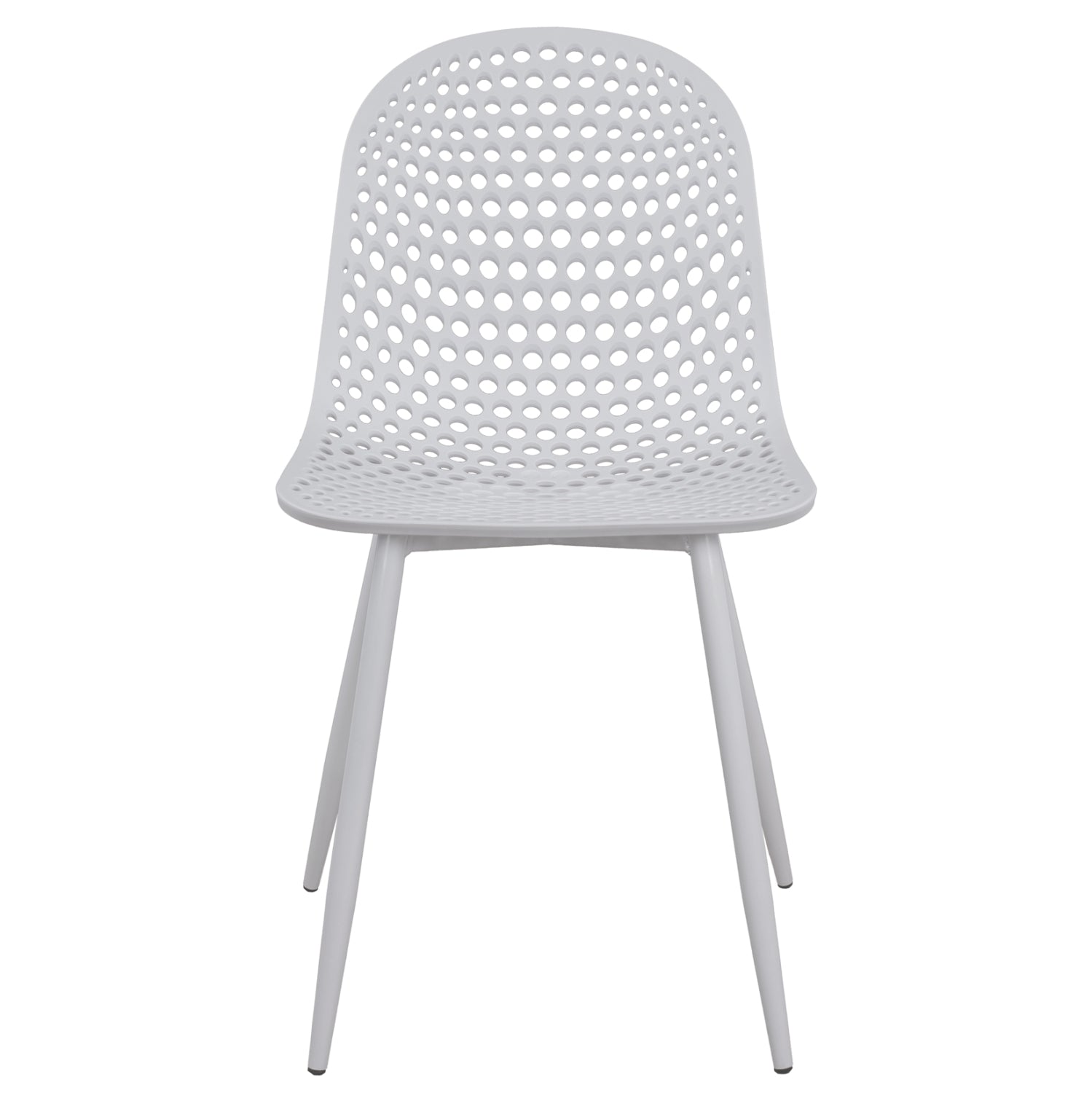 Стол MILANA бял цвят полипропилен 45X51X84