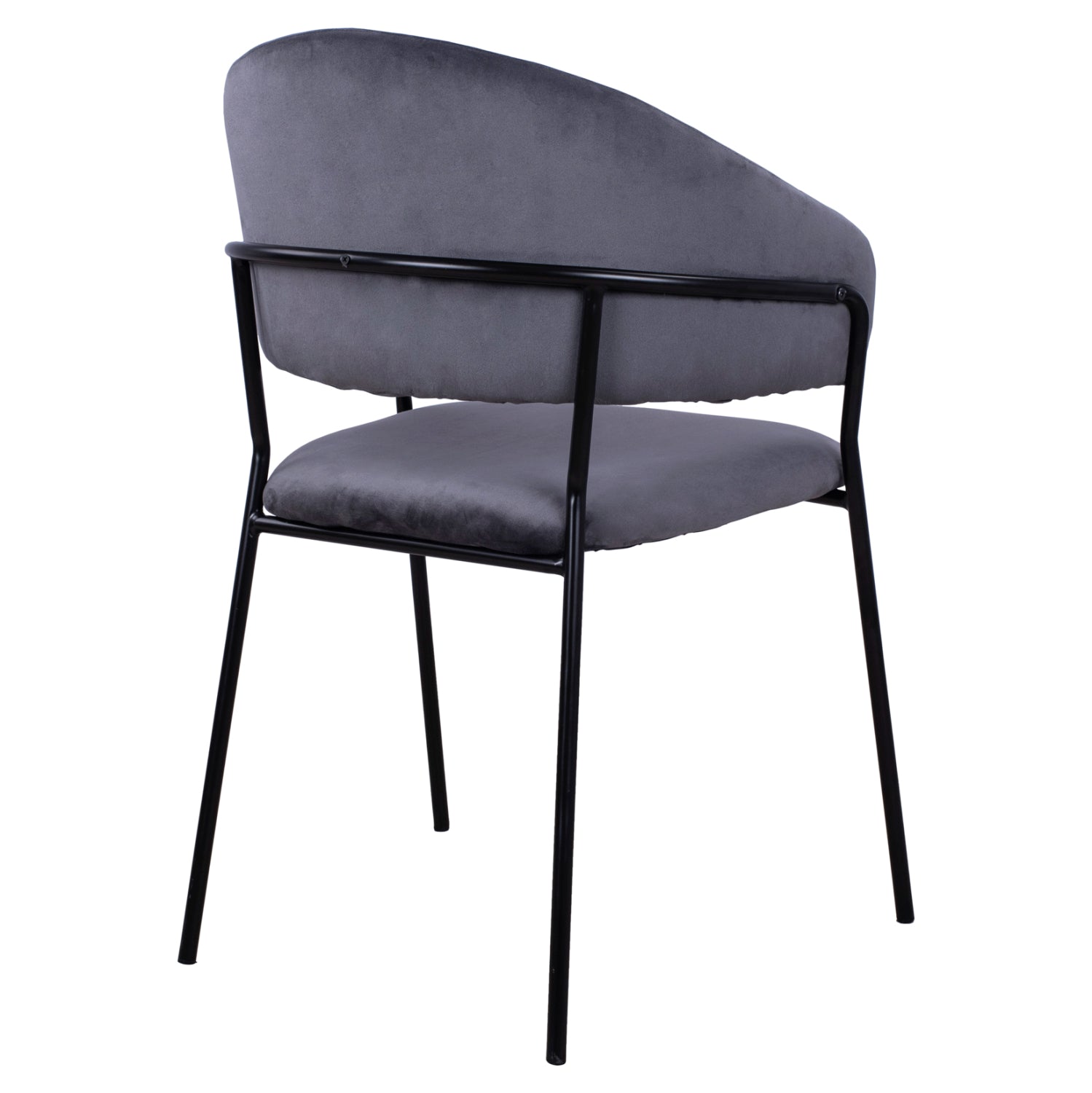 Кресло Теодор сив-черен цвят