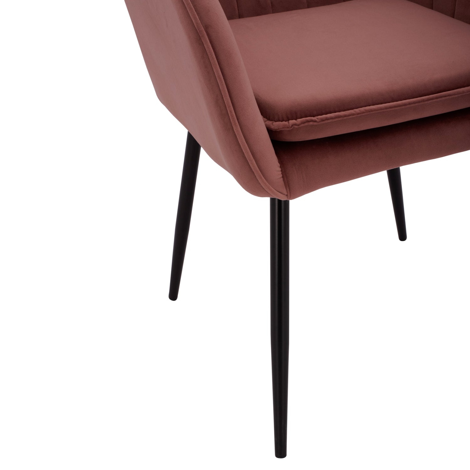 Кресло Сойър розов цвят