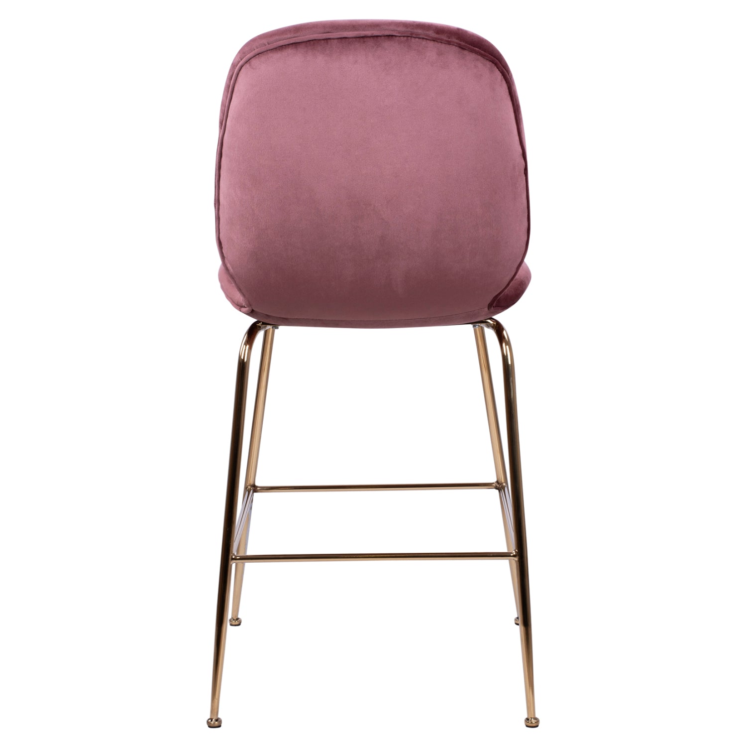 Бар стол Нора голд розов цвят 52x61.5x103