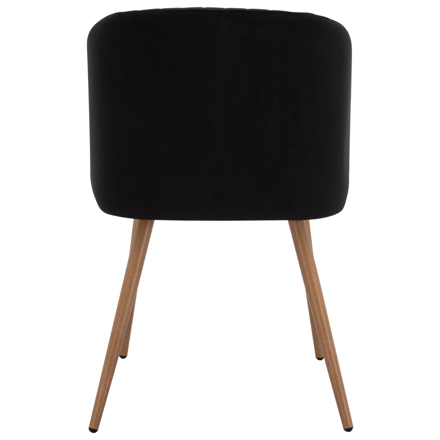 Кресло LEAH кадифе черен цвят