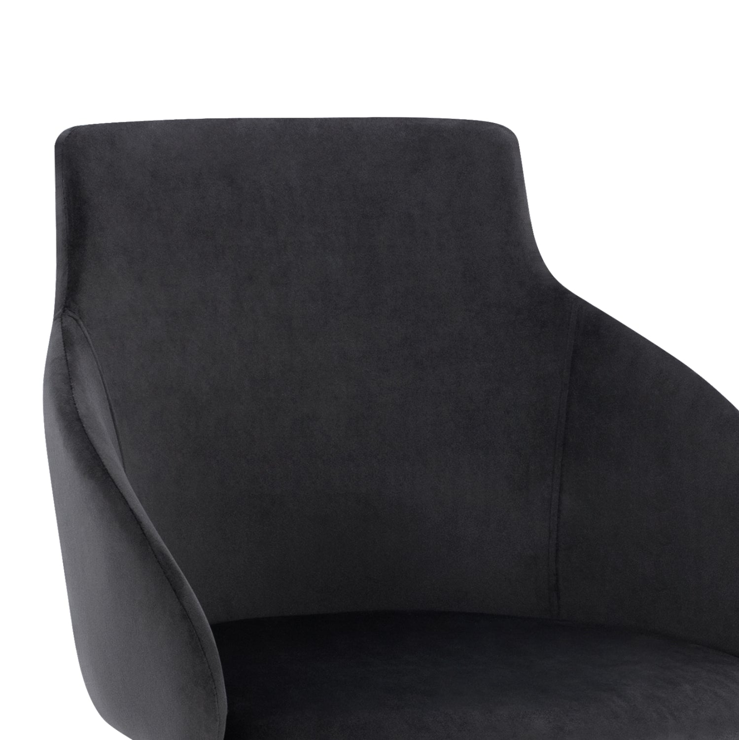 Кресло Ивета черен цвят