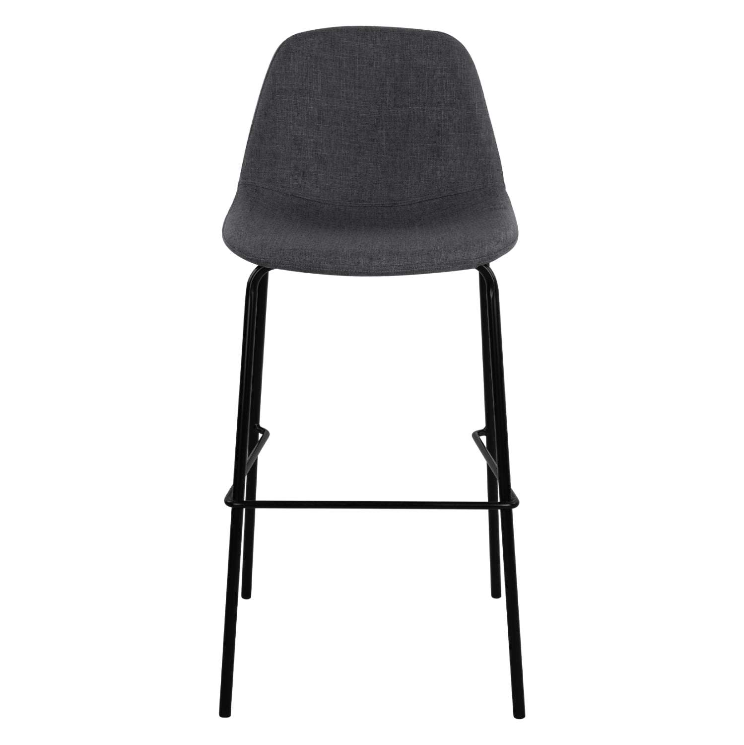 Бар стол VINCENT сив цвят 47x46x104