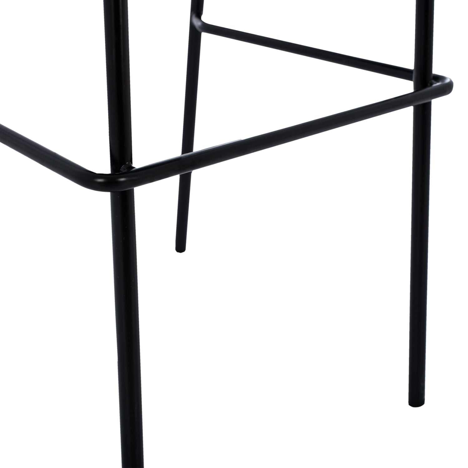 Бар стол VINCENT кадифе син цвят