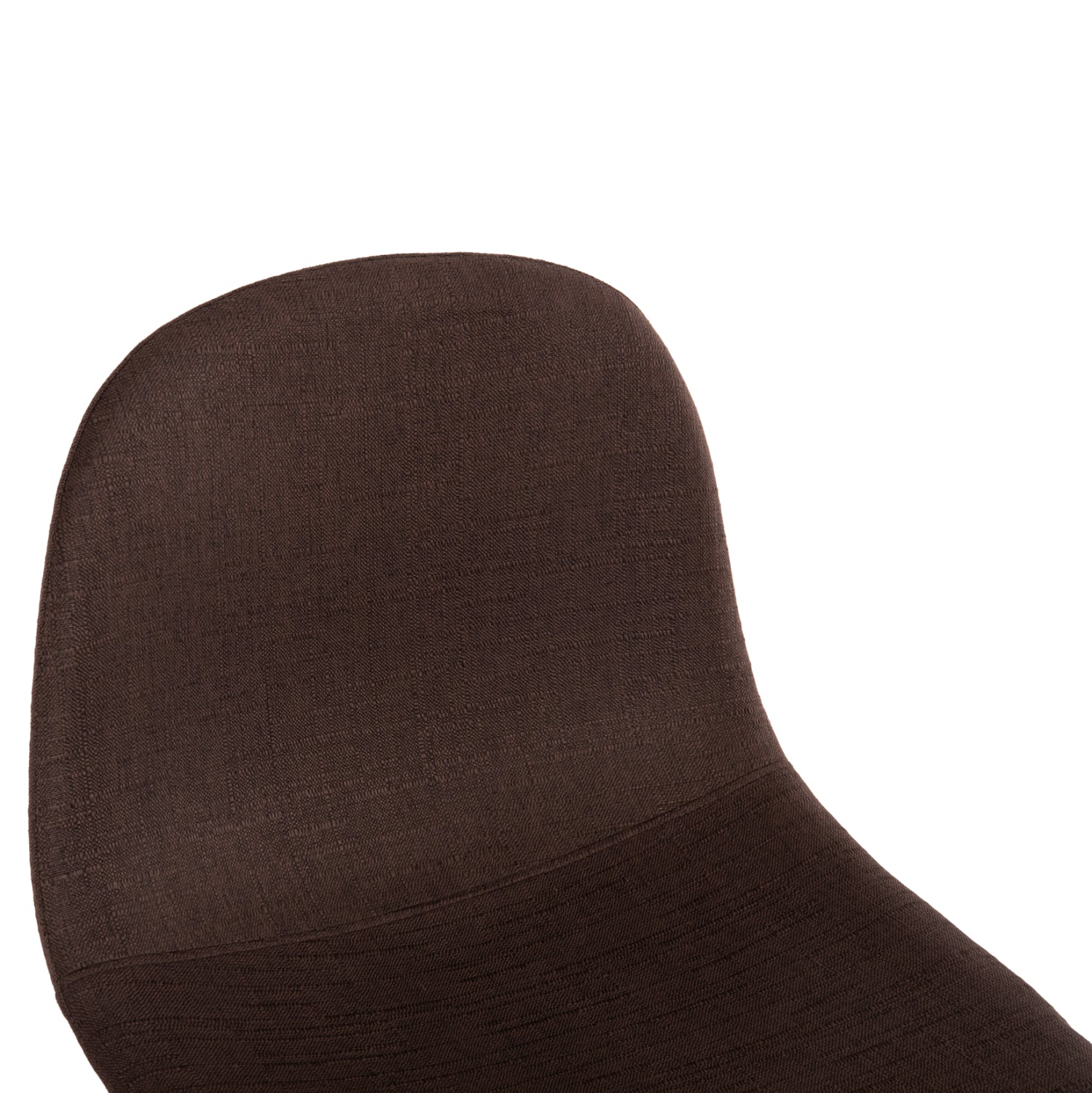 Бар стол VINCENT кафяв плат 47x46x104см