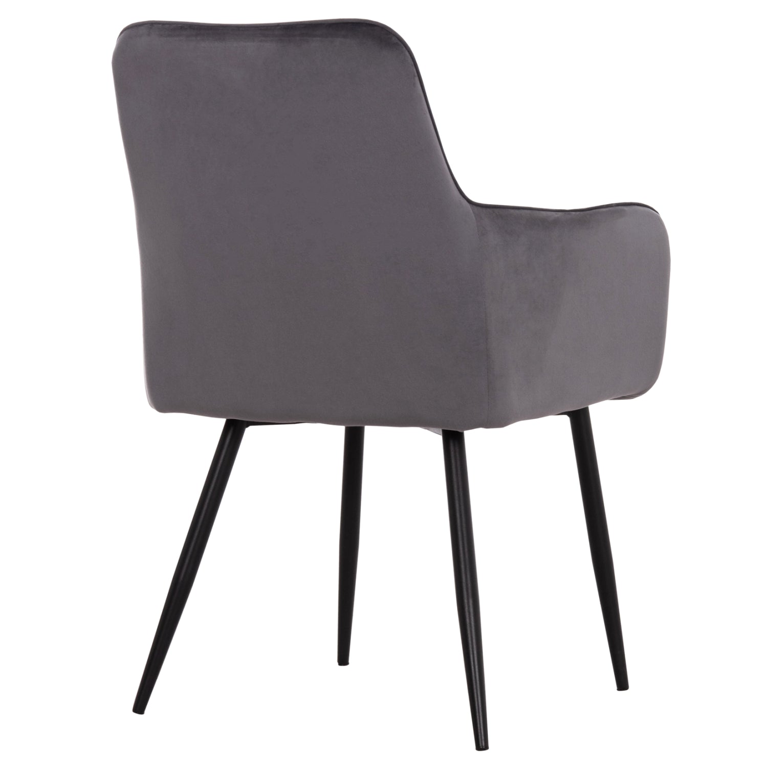 Трапезен стол LATRELL сив цвят 55x57x84см