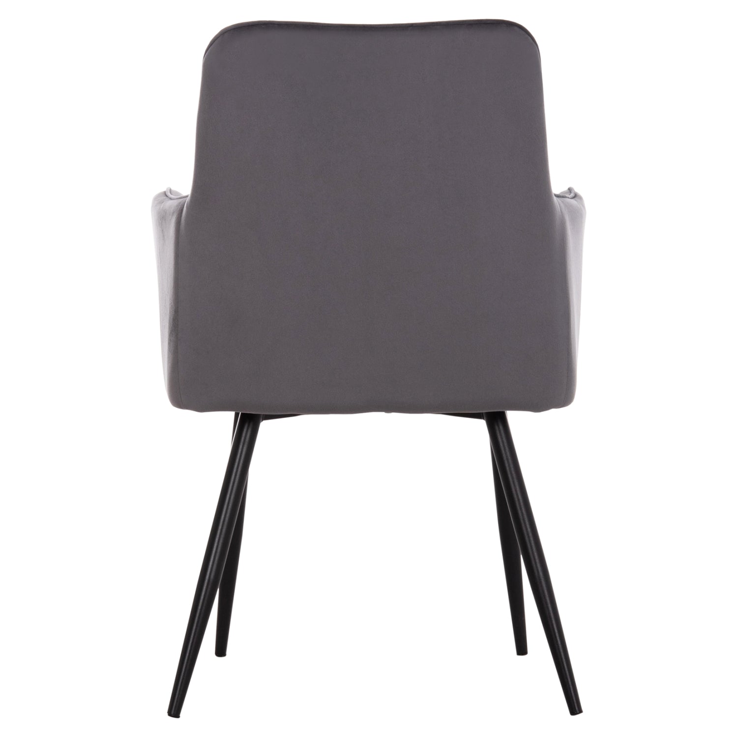 Трапезен стол LATRELL сив цвят 55x57x84см