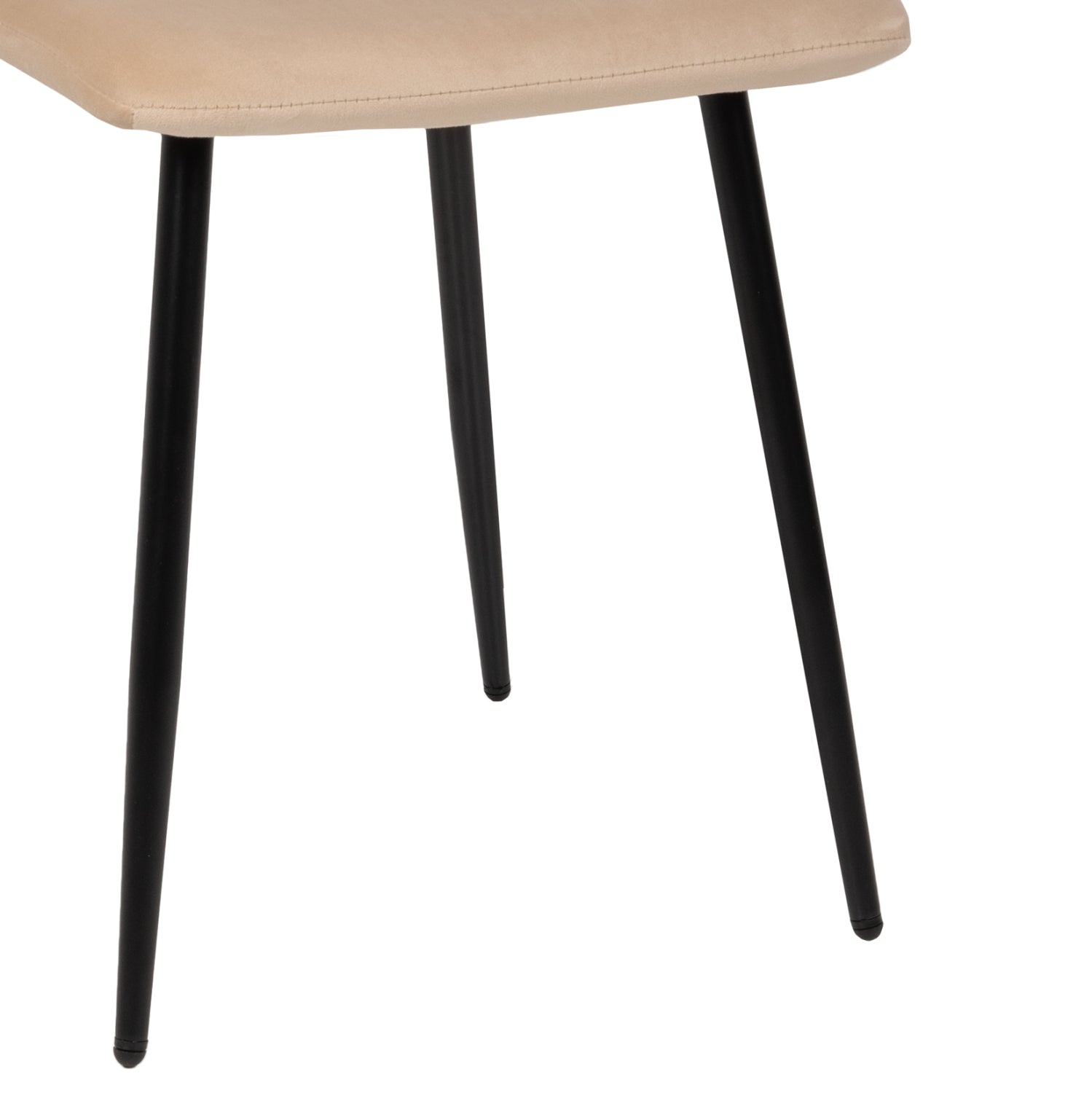 Стол Латрел цвят екрю 43x54x88