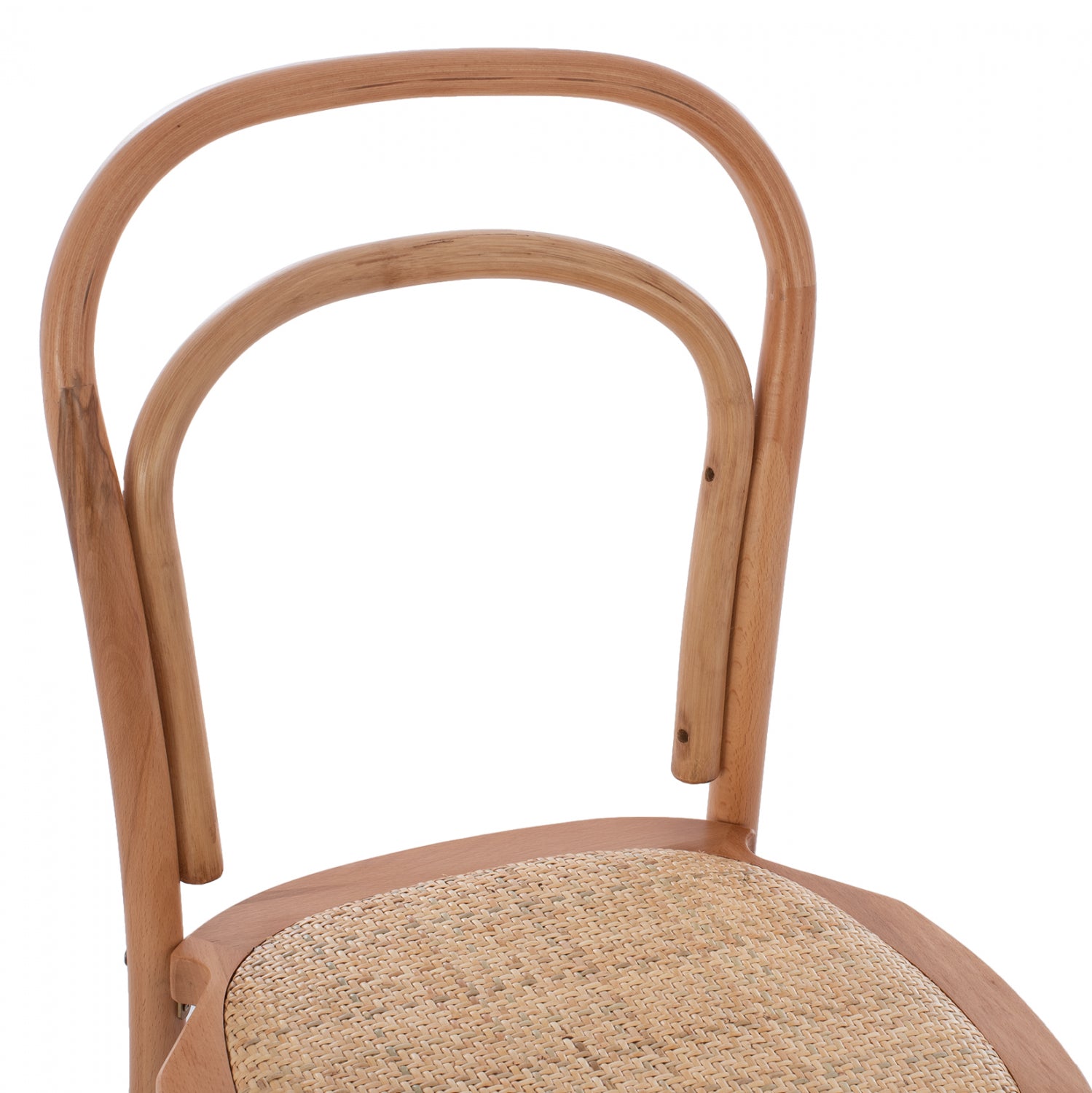 Дървен стол ALIYAH бук натурал 45x54x89