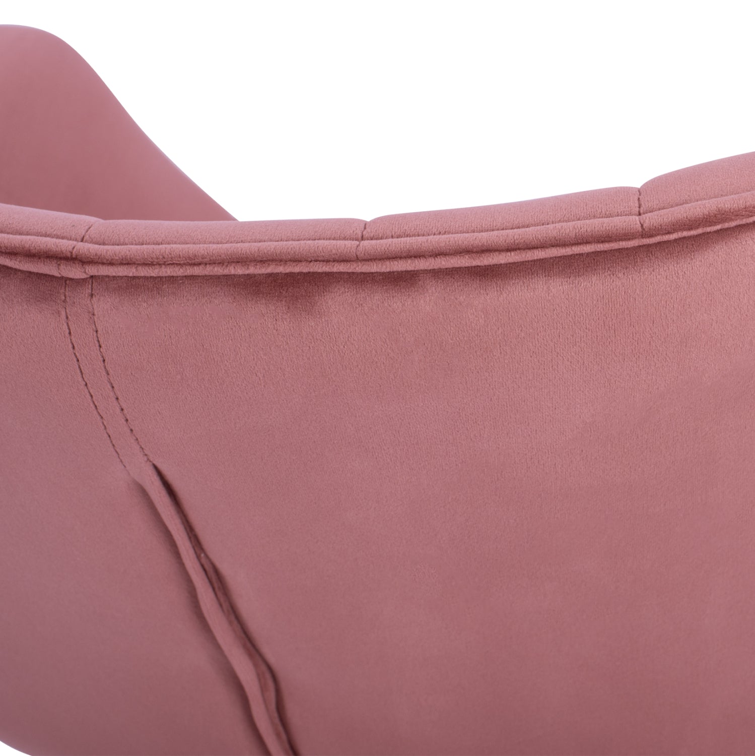 Кресло Бенждамин цвят черен-розов