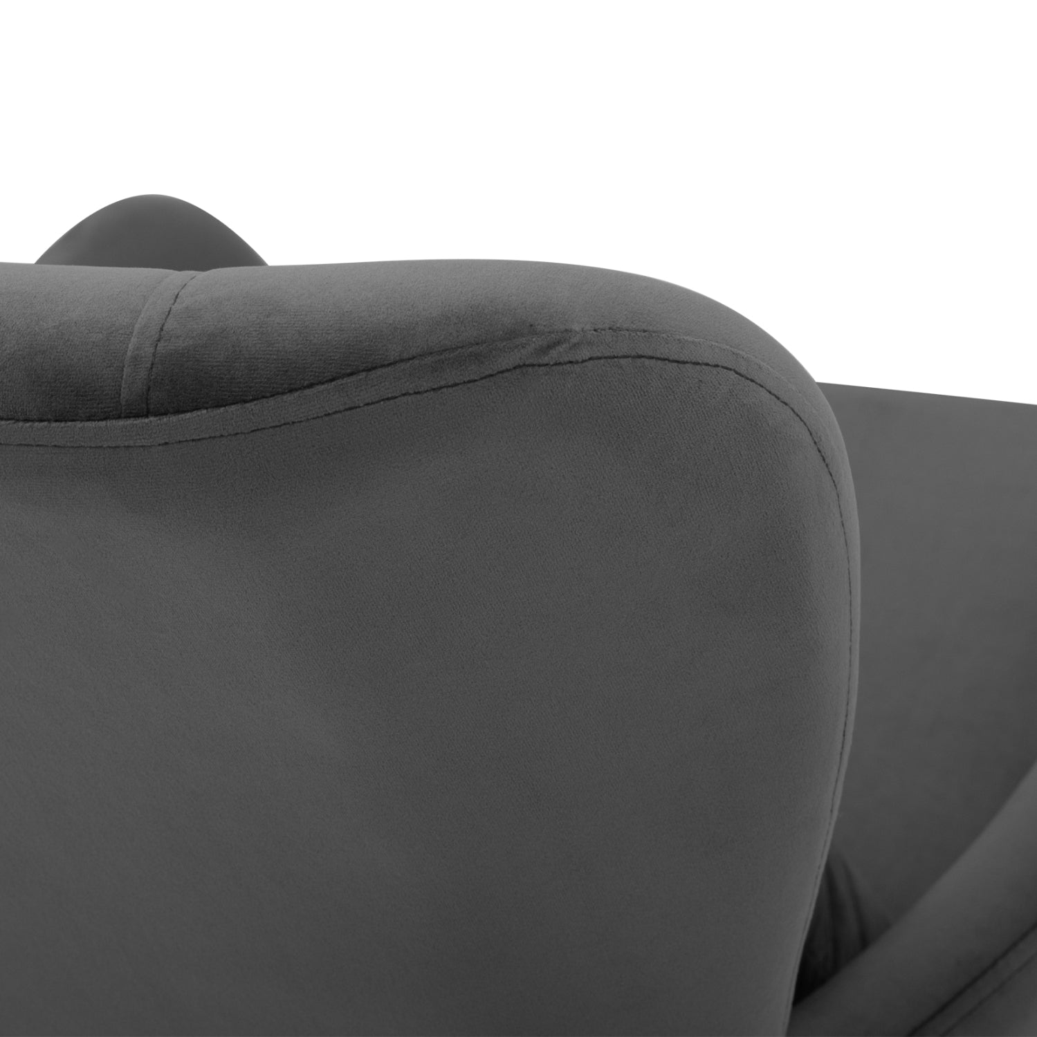 Кресло Бергер сив цвят 67x80x102